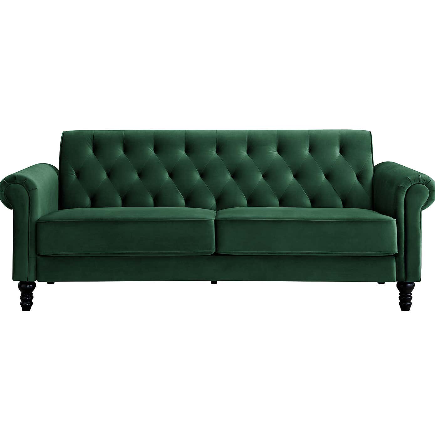 Greta Velvet 3 Seater Sofa