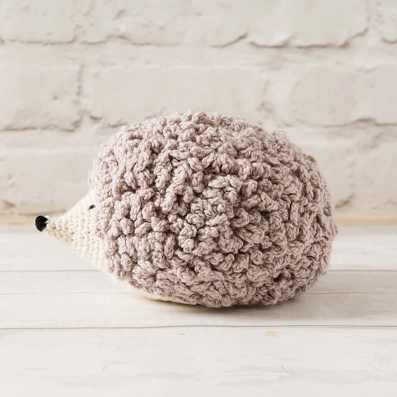 Wool Couture Hedgehog Mink Crochet Kit