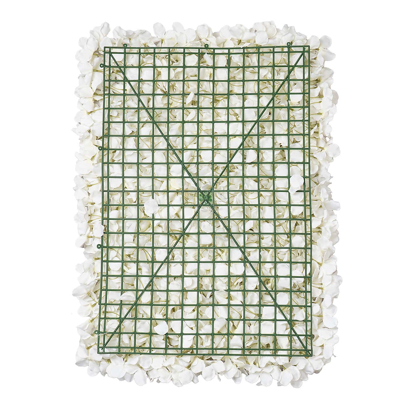 Set of 2 Artificial Hydrangea Flower Walls