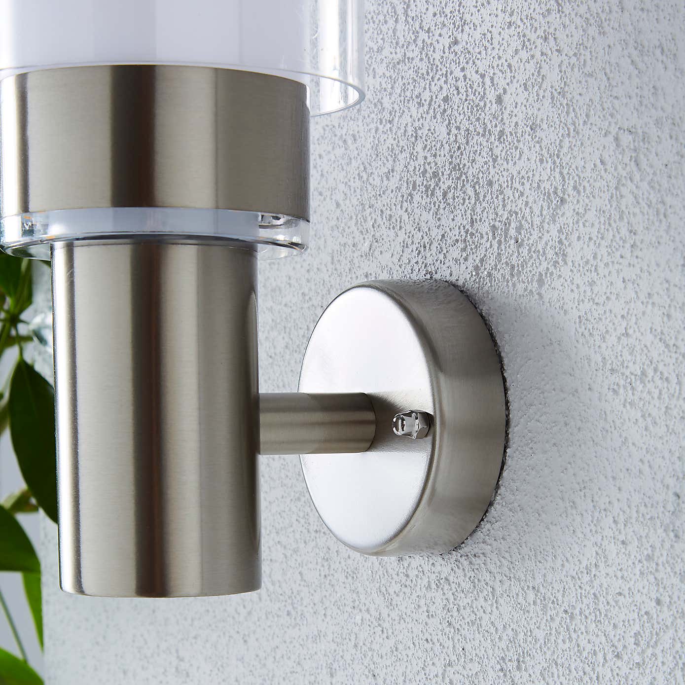 Adoni Steel Outdoor Wall Light