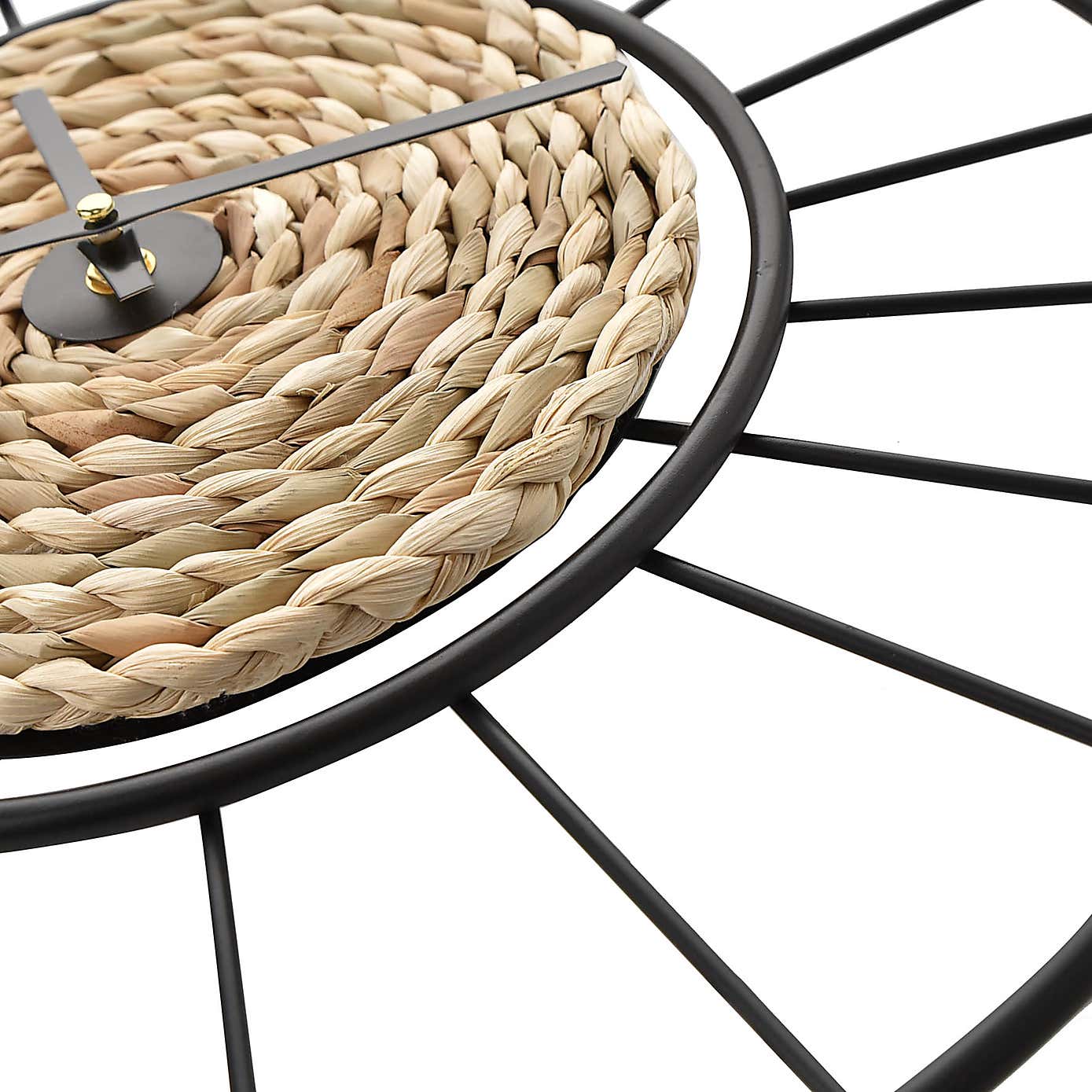 Hometime Rope Starburst Wall Clock