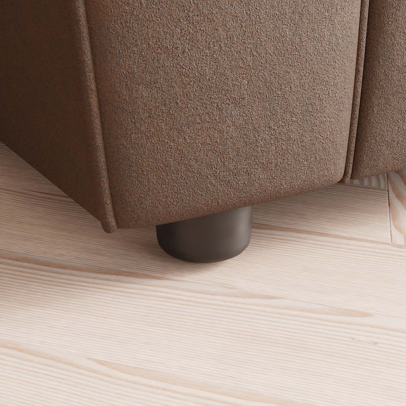 Blake Soft Faux Leather Combo 2 Seater Sofa