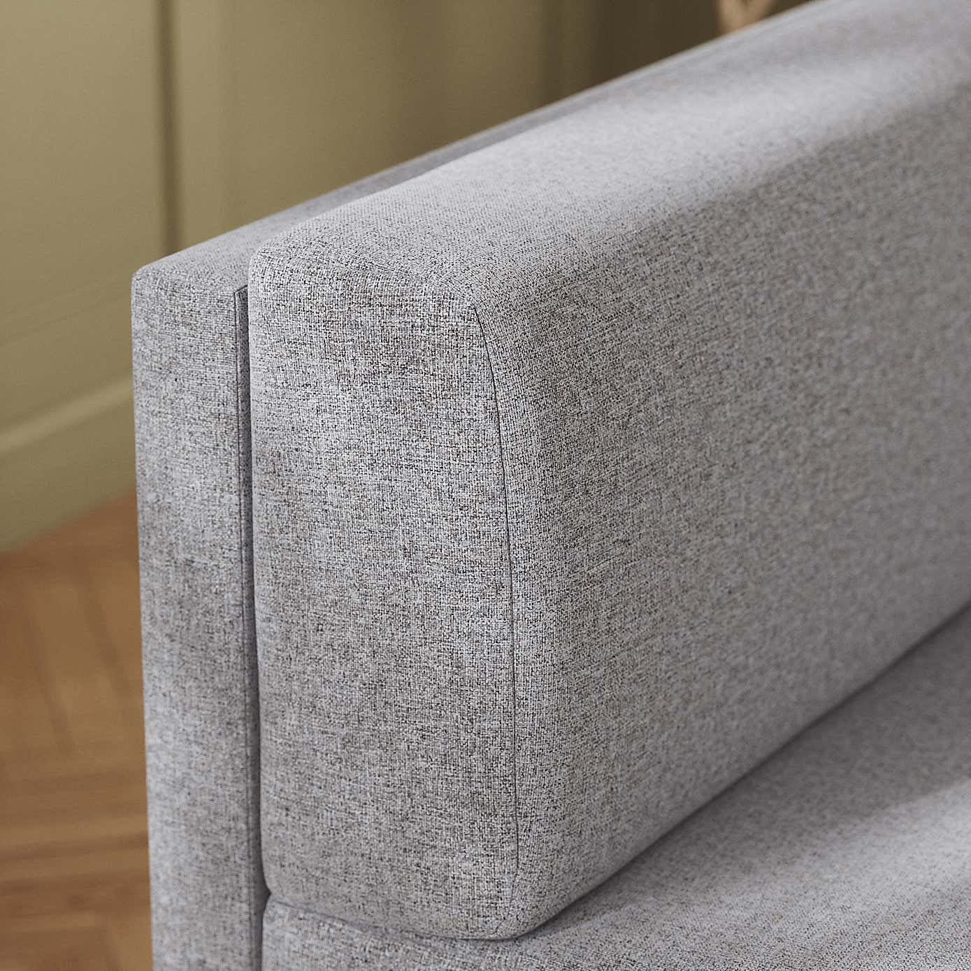 Mae Long Dining Bench, Textured Weave