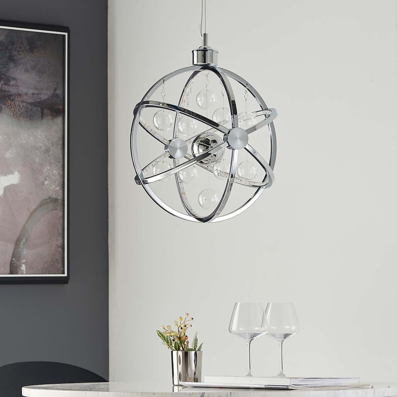 Pandale Integrated LED Pendant Fitting