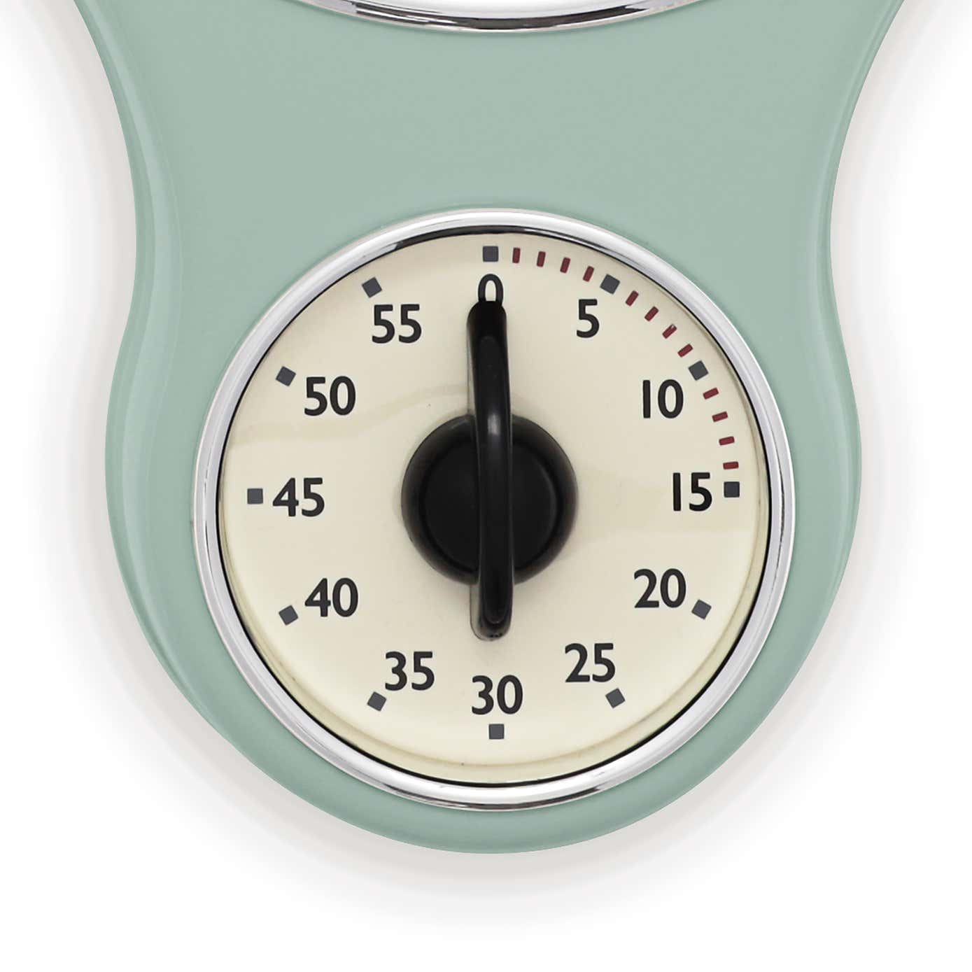 Acctim Kitchen Time Retro Wall Clock Timer Quartz 20cm