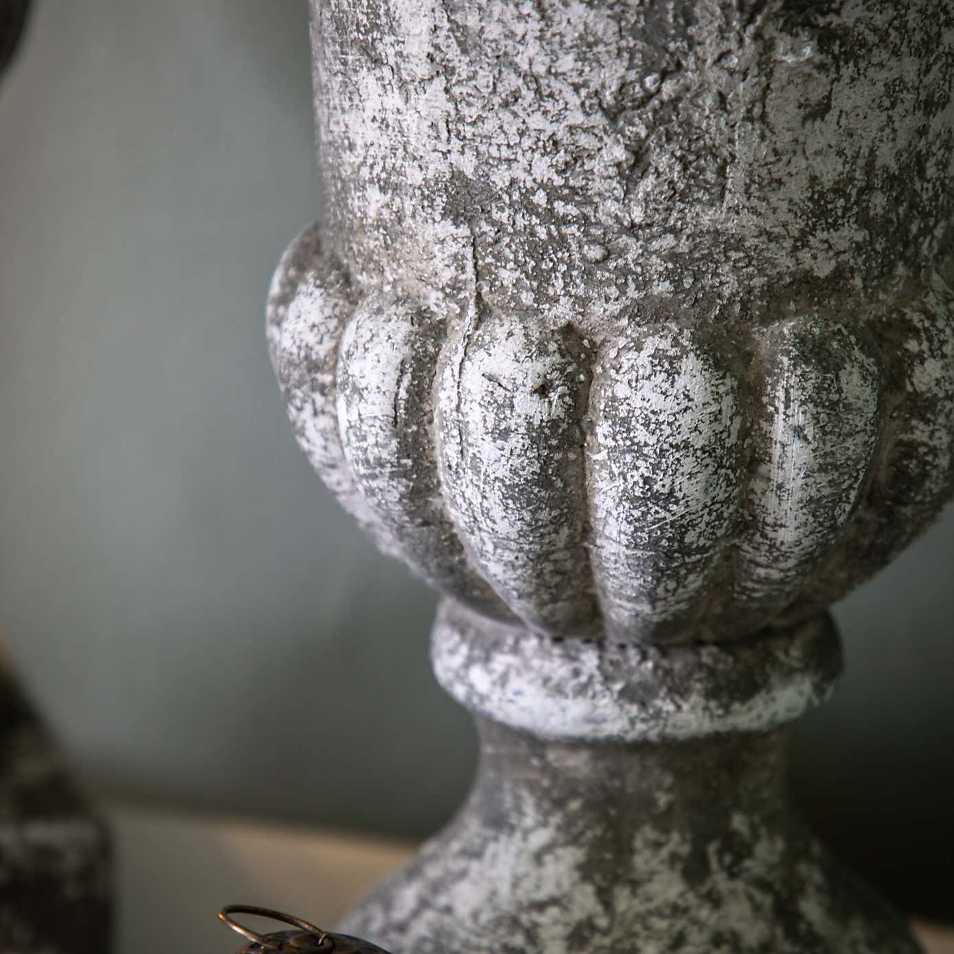 Aged Sowton Urn Plant Pot