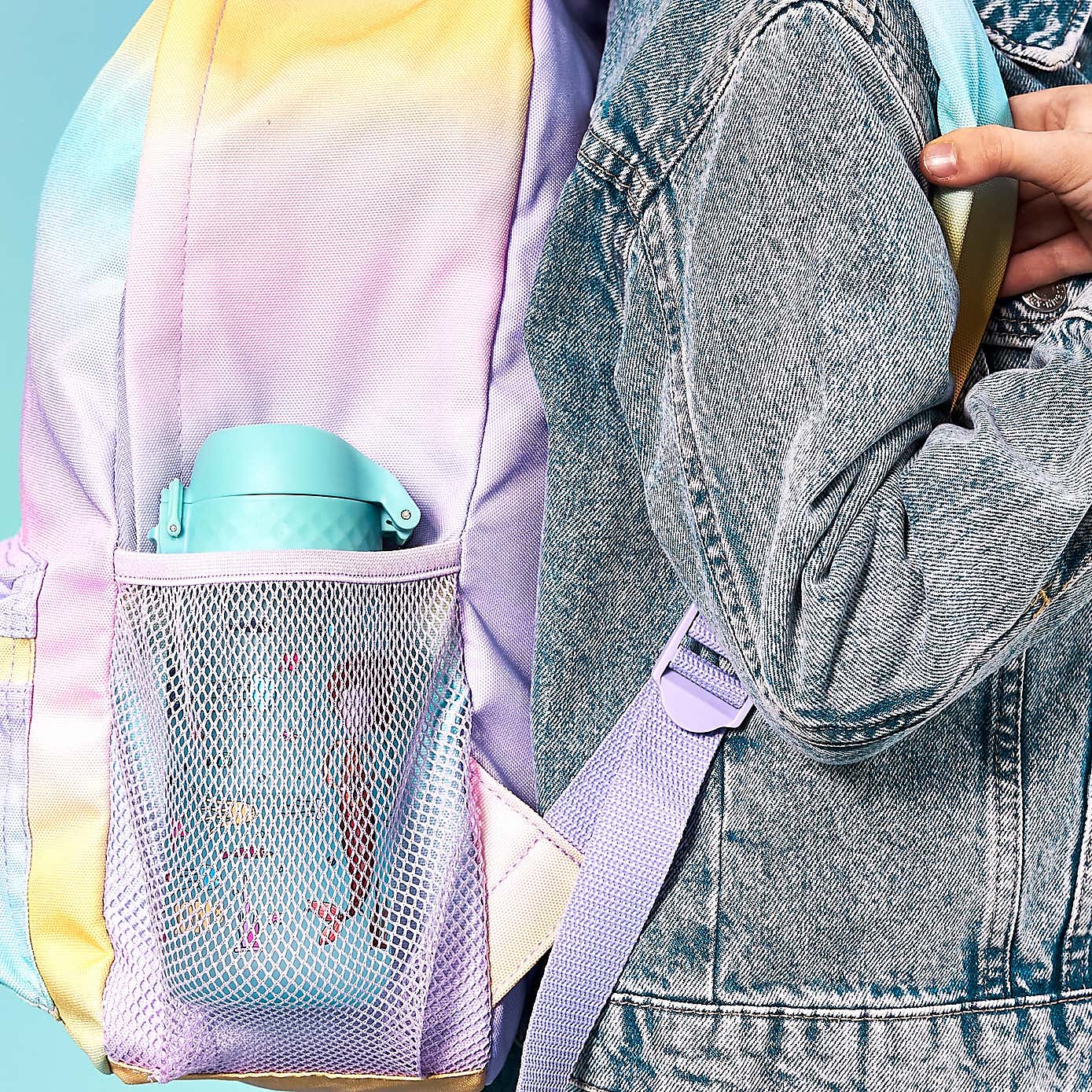 Ion8 Leak Proof Kids Mermaids Water Bottle, 350ml