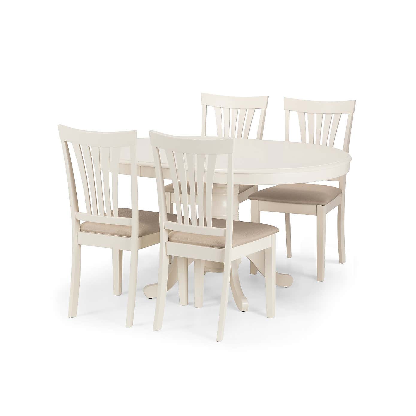Stanmore Set of 2 Chairs Ivory