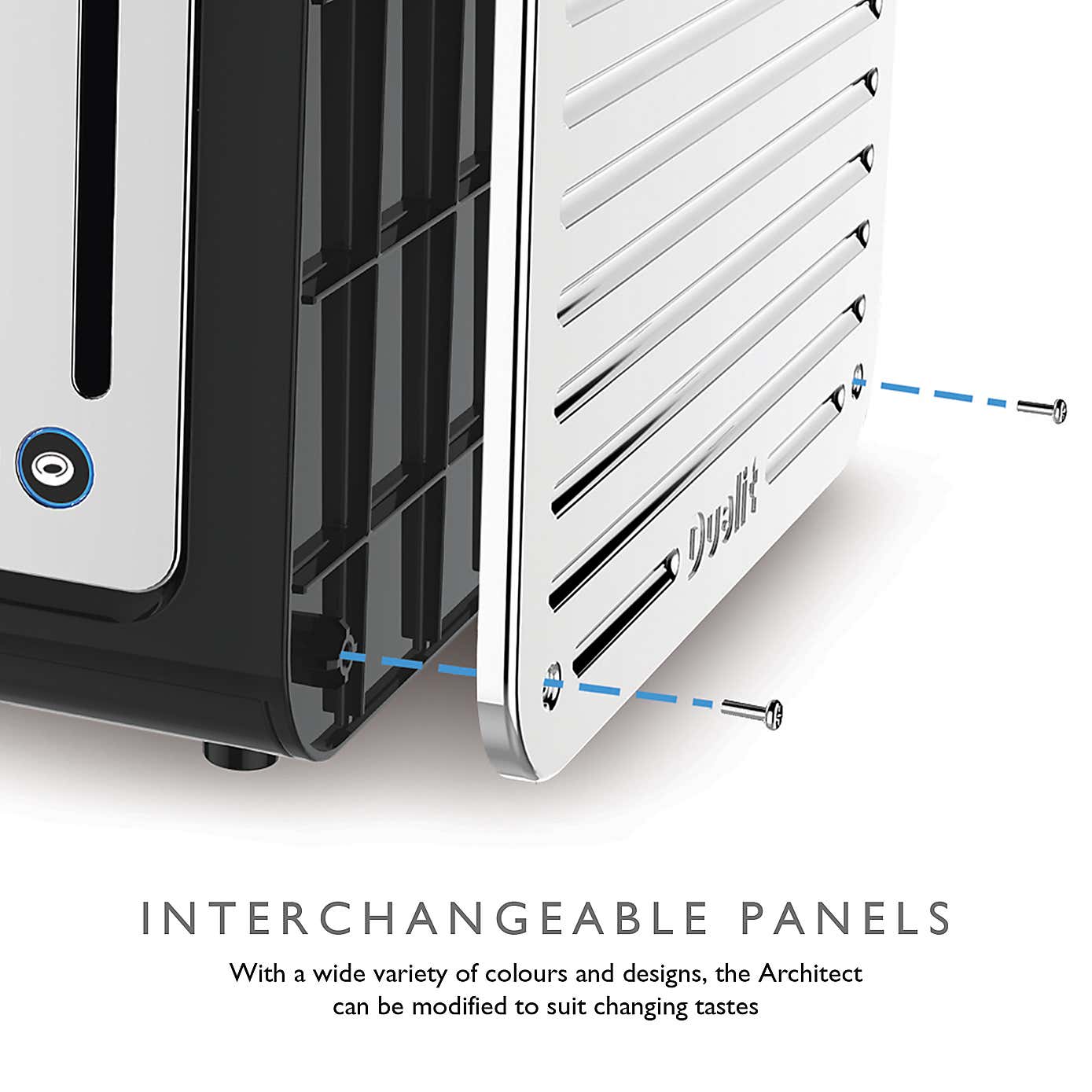 Dualit Architect Stainless Steel 2 Slot Toaster