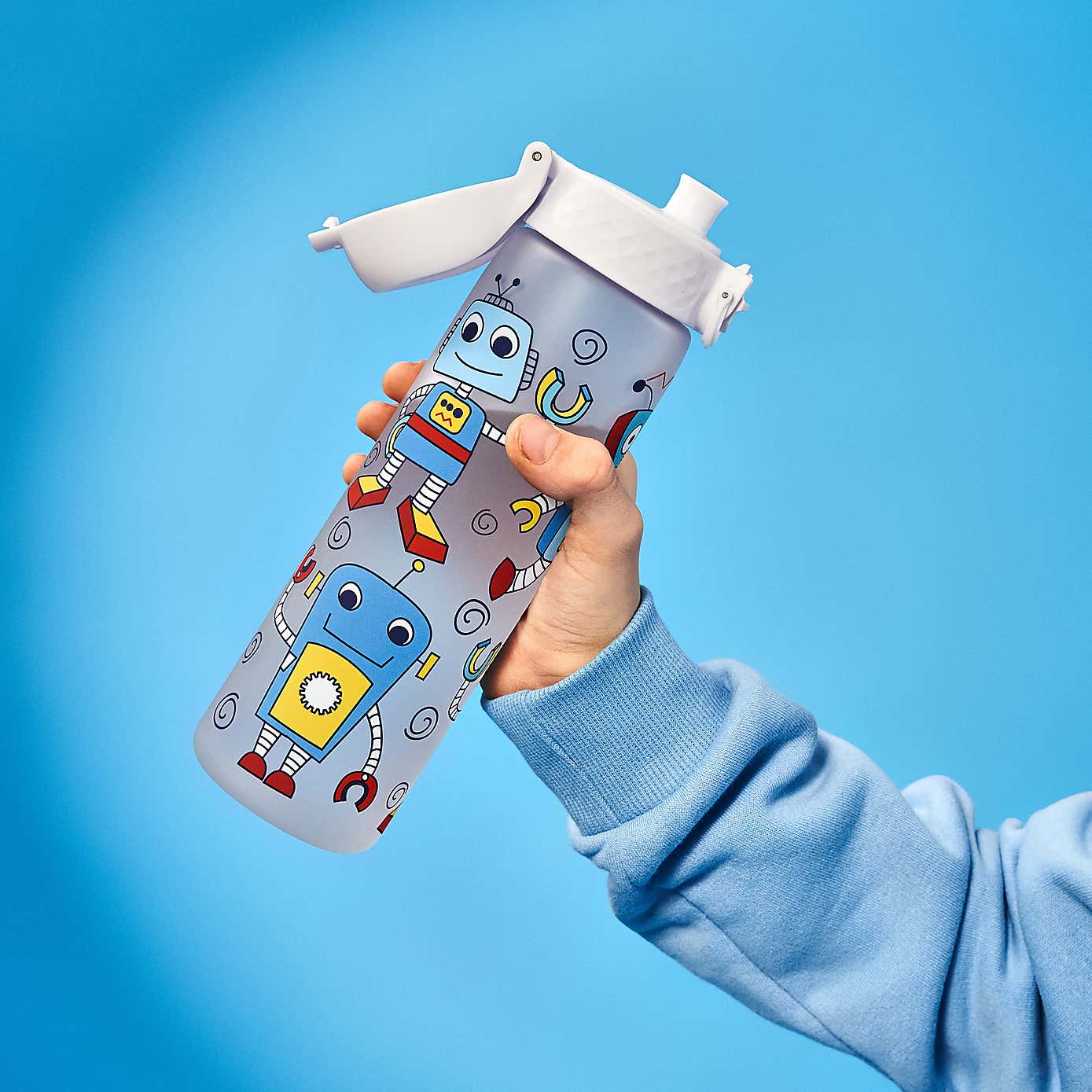 Ion8 Robot Water Bottle and Lunch Bag Bundle