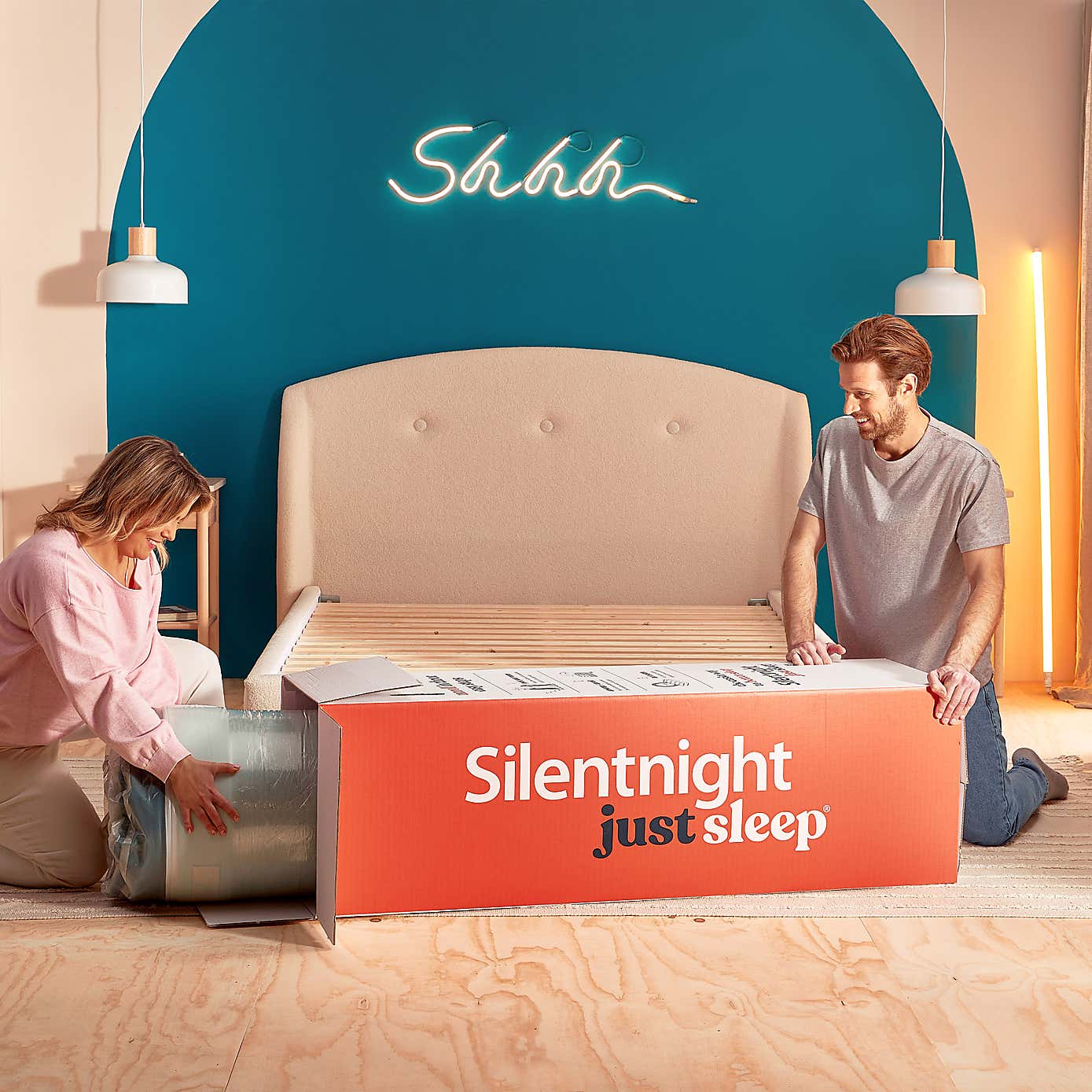 Silentnight Just Sleep Bliss Rolled Gel Mattress