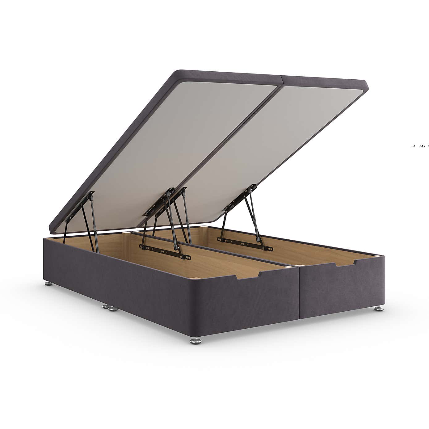 End Velvet Ottoman Base