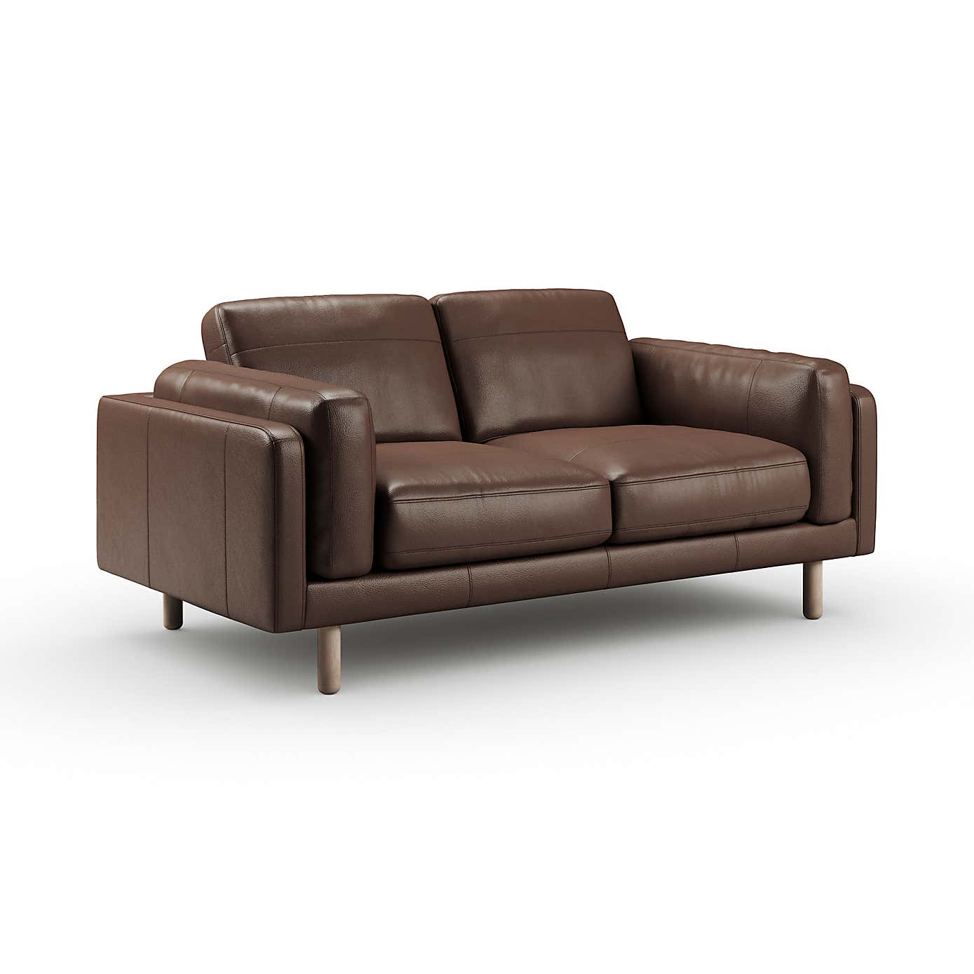 Newton Classic Leather 2 Seater Sofa
