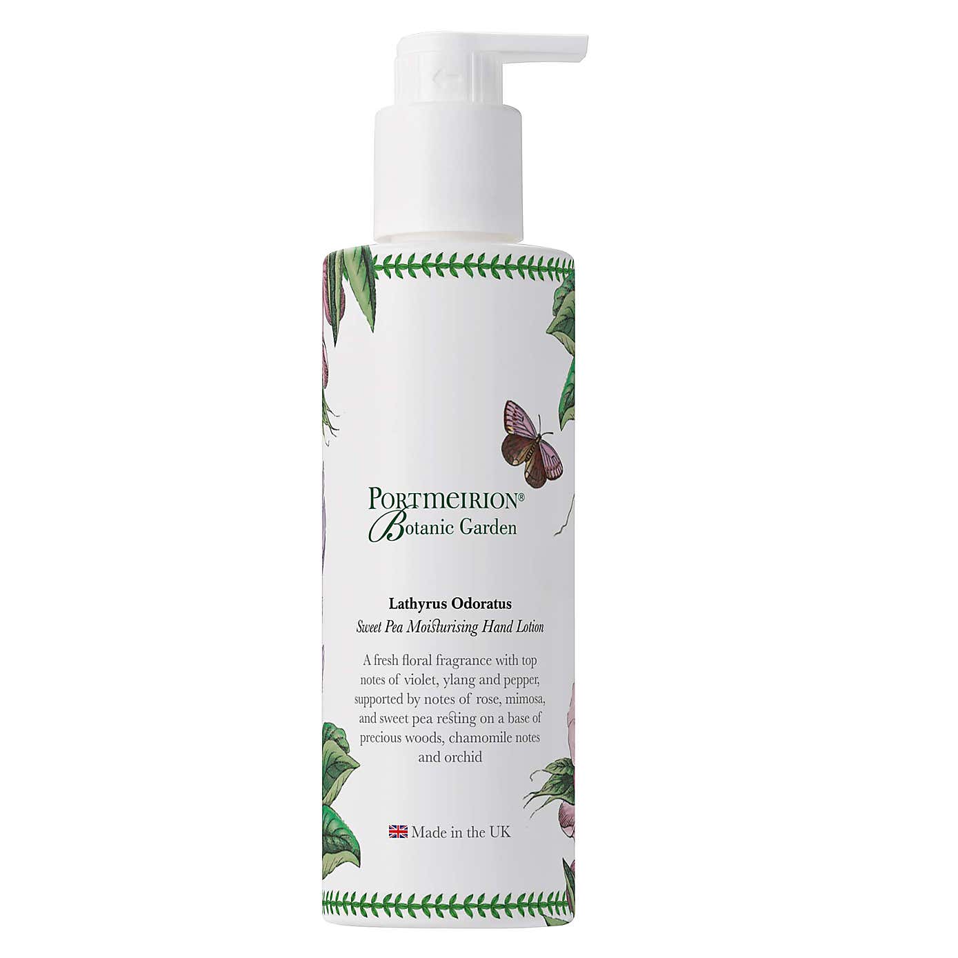 Botanic Garden Sweet Pea 300ml Hand Lotion