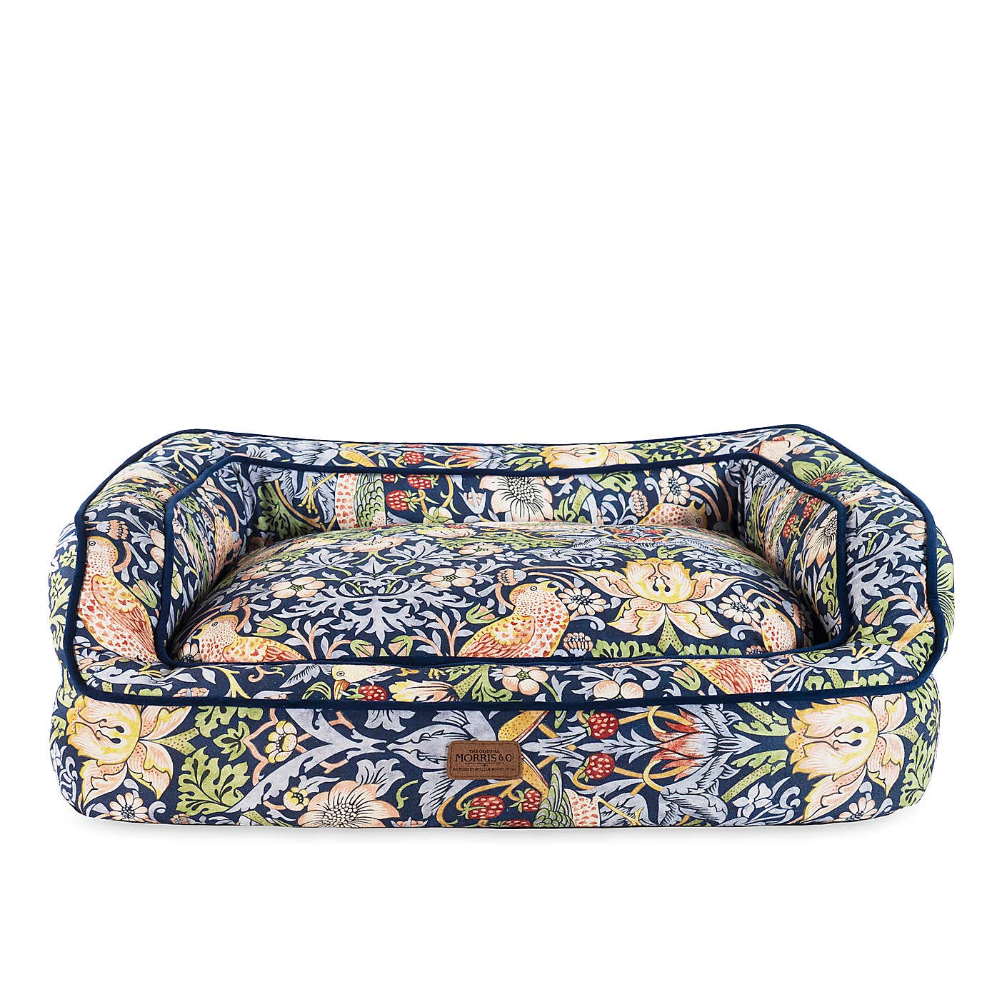 Morris & Co Strawberry Thief Sofa Dog Bed