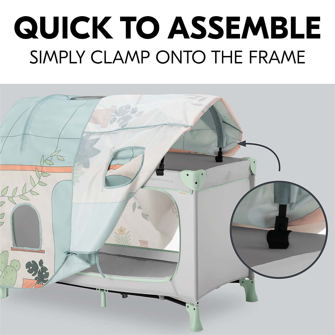 Hauck Plants Travel Bed Cover