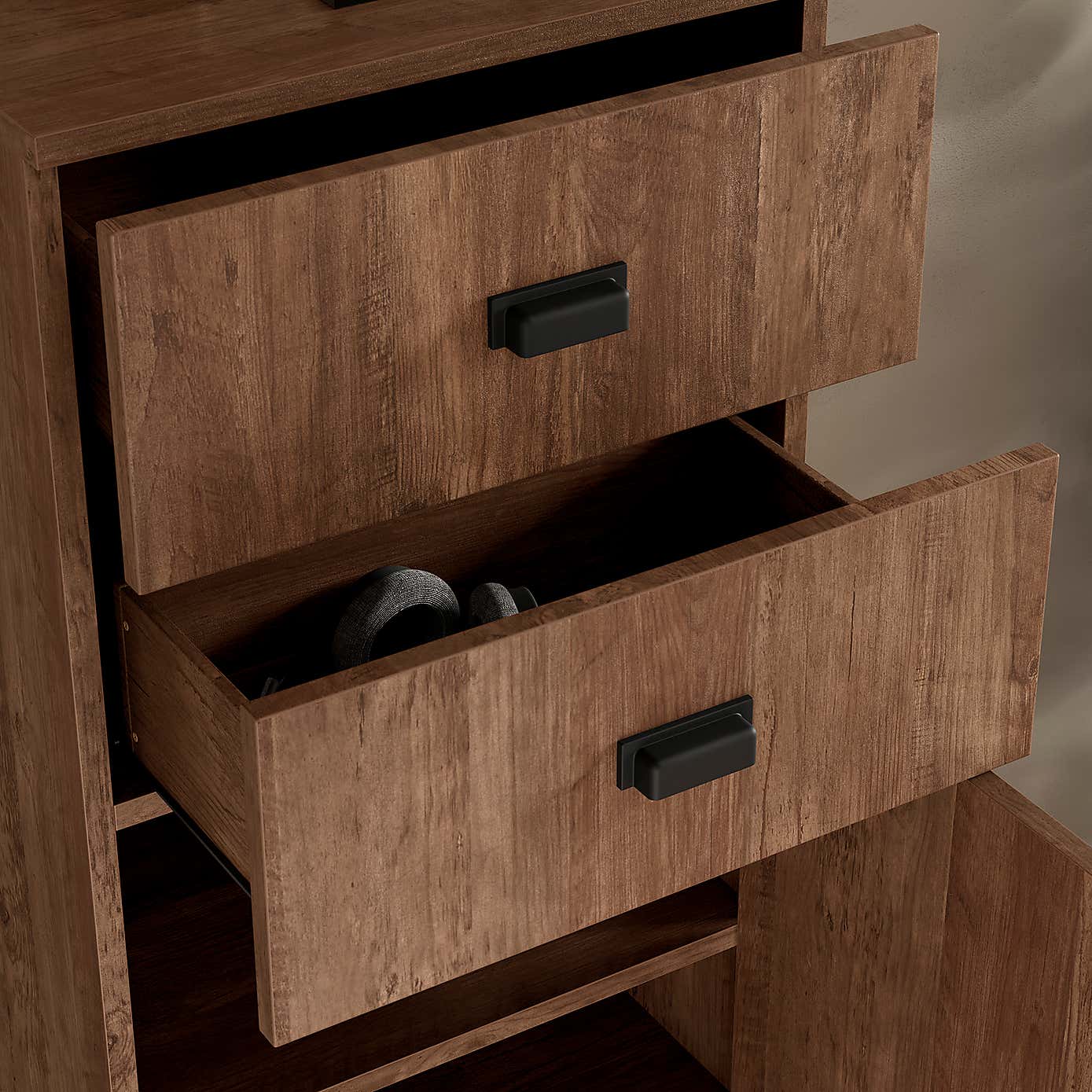 Fulton Tall Shoe Storage Cabinet