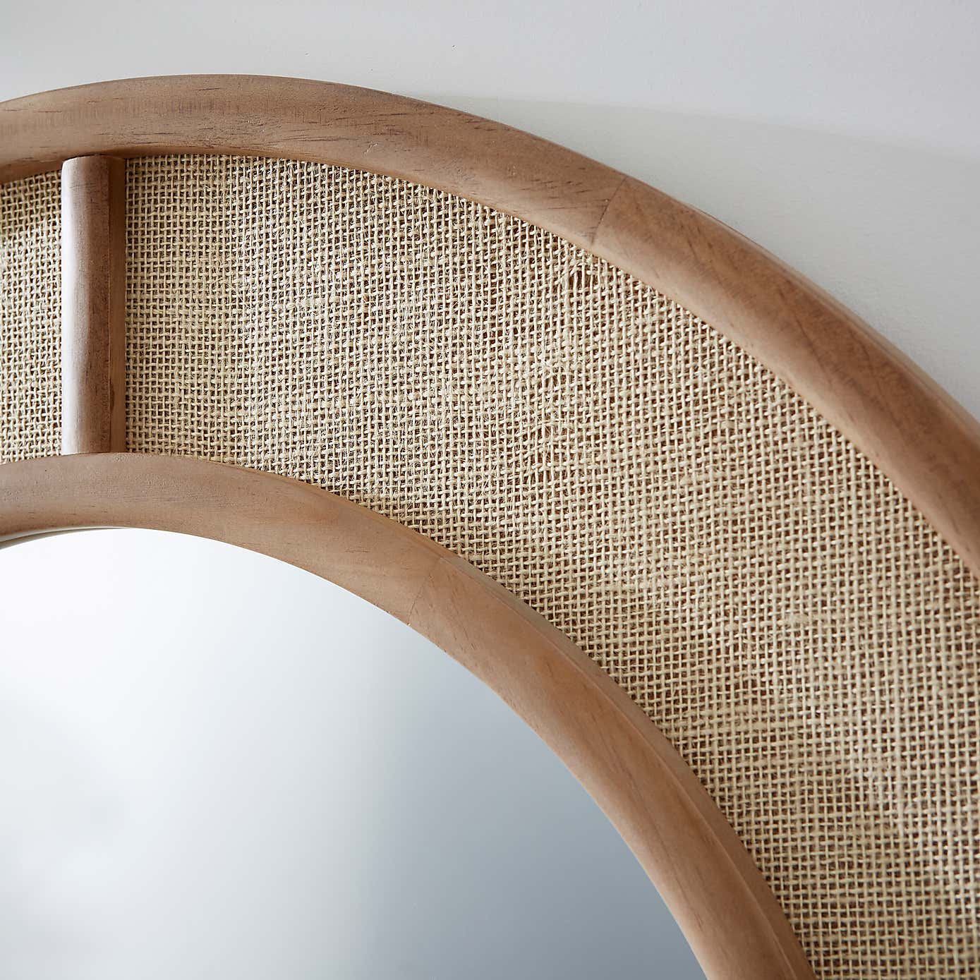 Churchgate Hessian Leaner Mirror