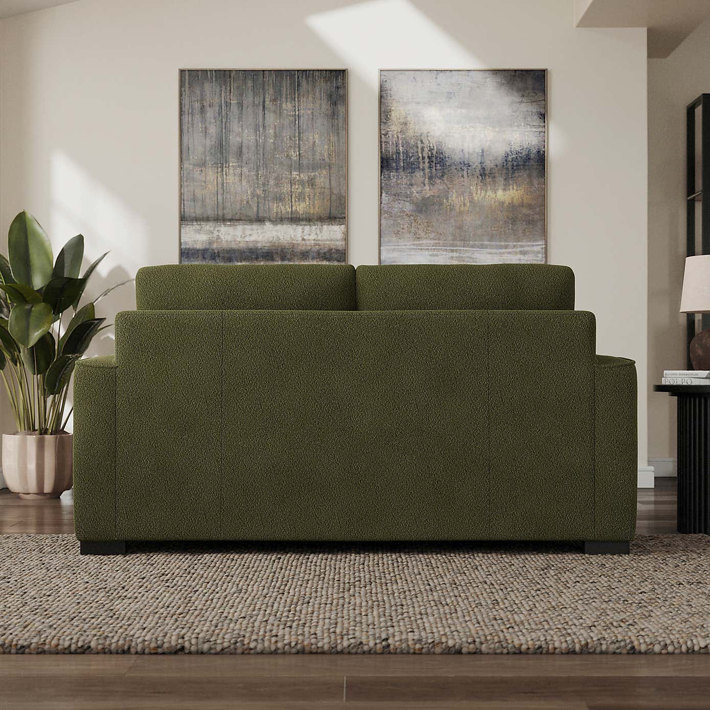 Carson Tonal Boucle 2 Seater Sofa