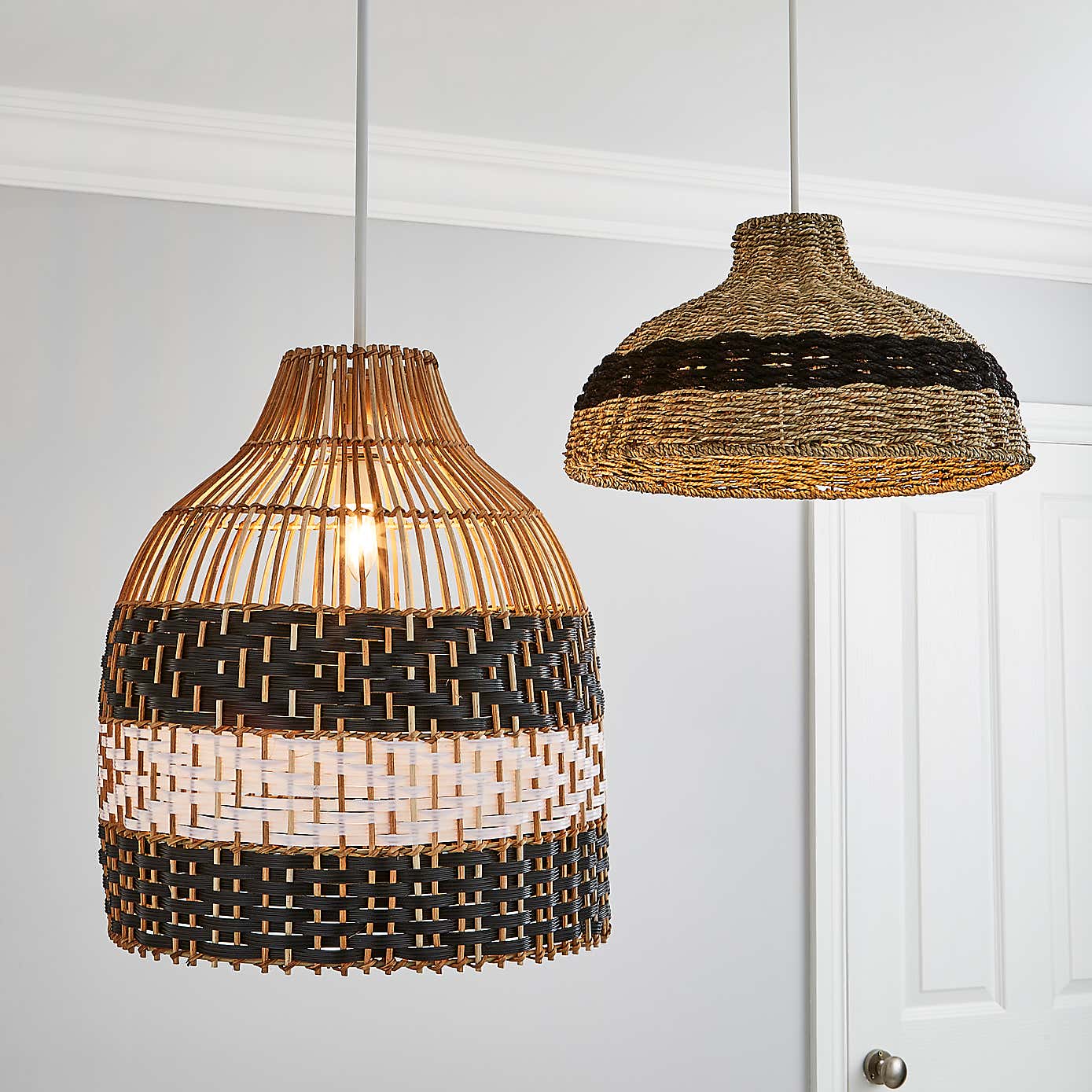 Yanha Rattan Easy Fit Pendant Shade