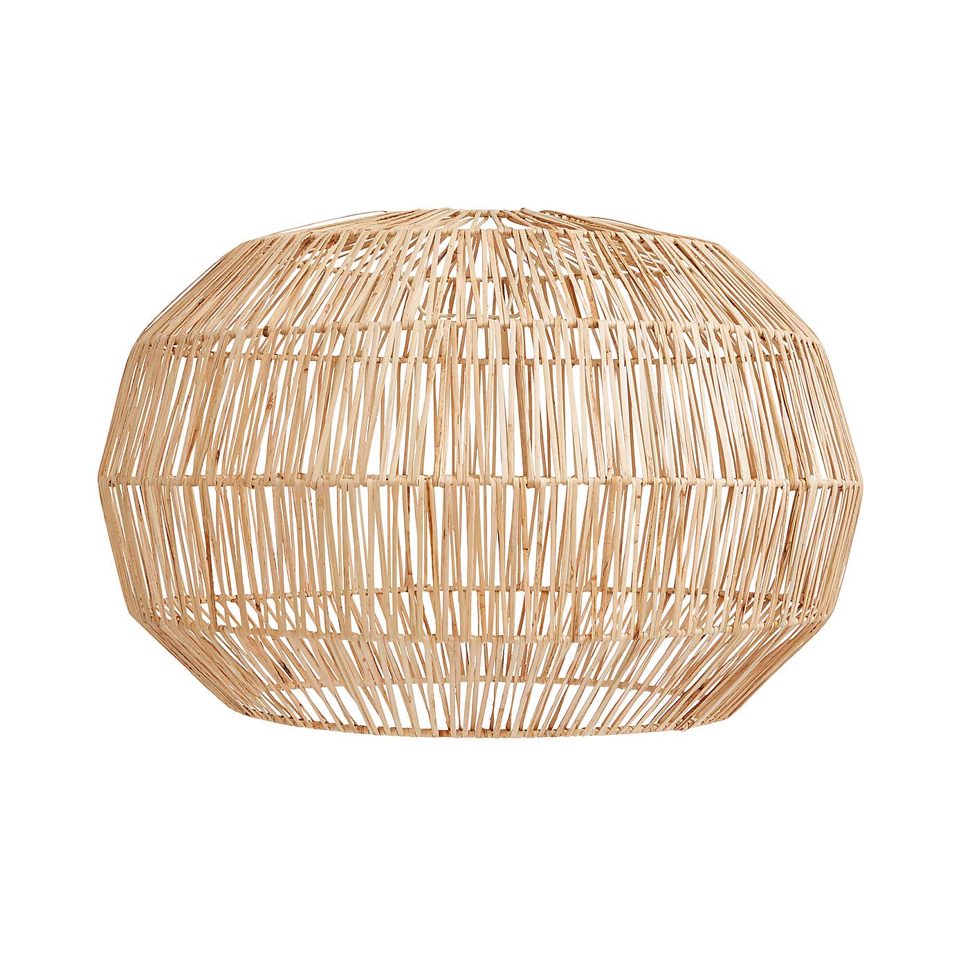 Wicker Woven Easy Fit Pendant Shade