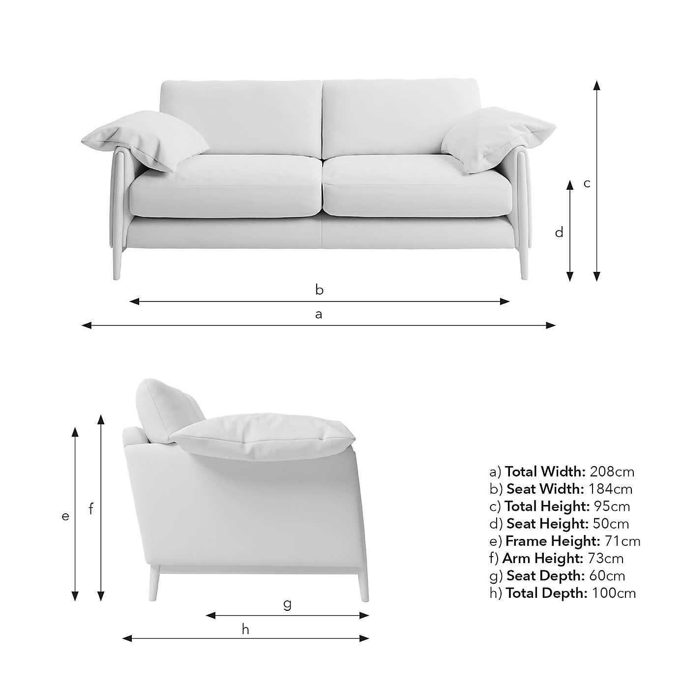 Hector Cosy Weave 4 Seater Sofa