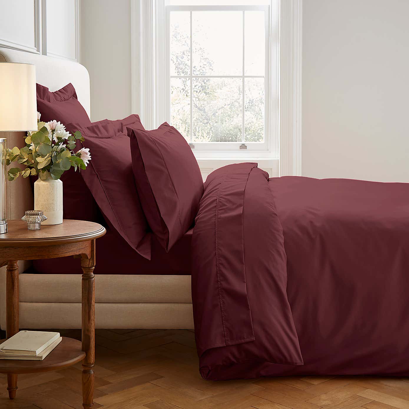 Dorma Egyptian Cotton 400 Thread Count Percale Duvet Cover