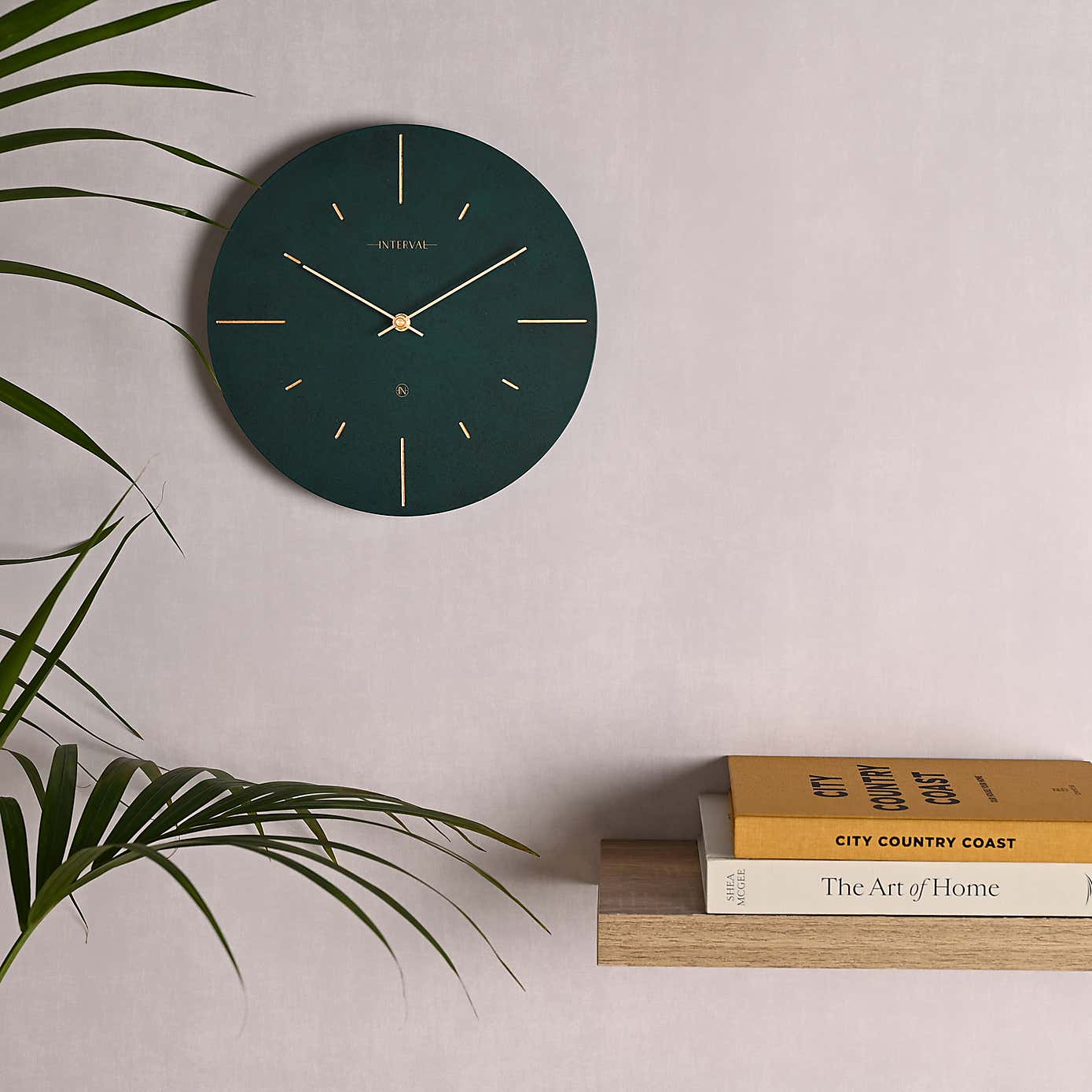 Interval Resin Wall Clock