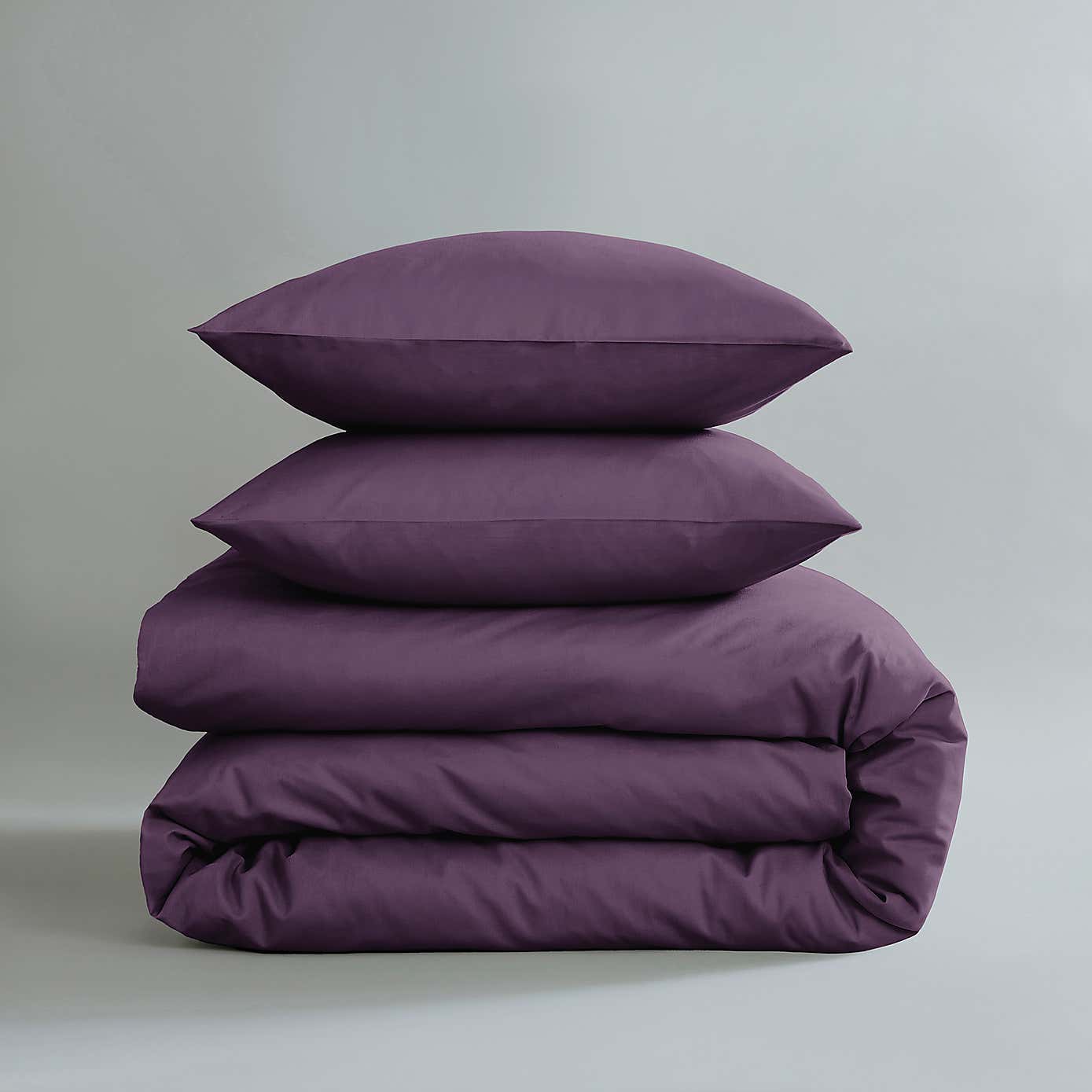 Pure Cotton Plain Dye Duvet Cover