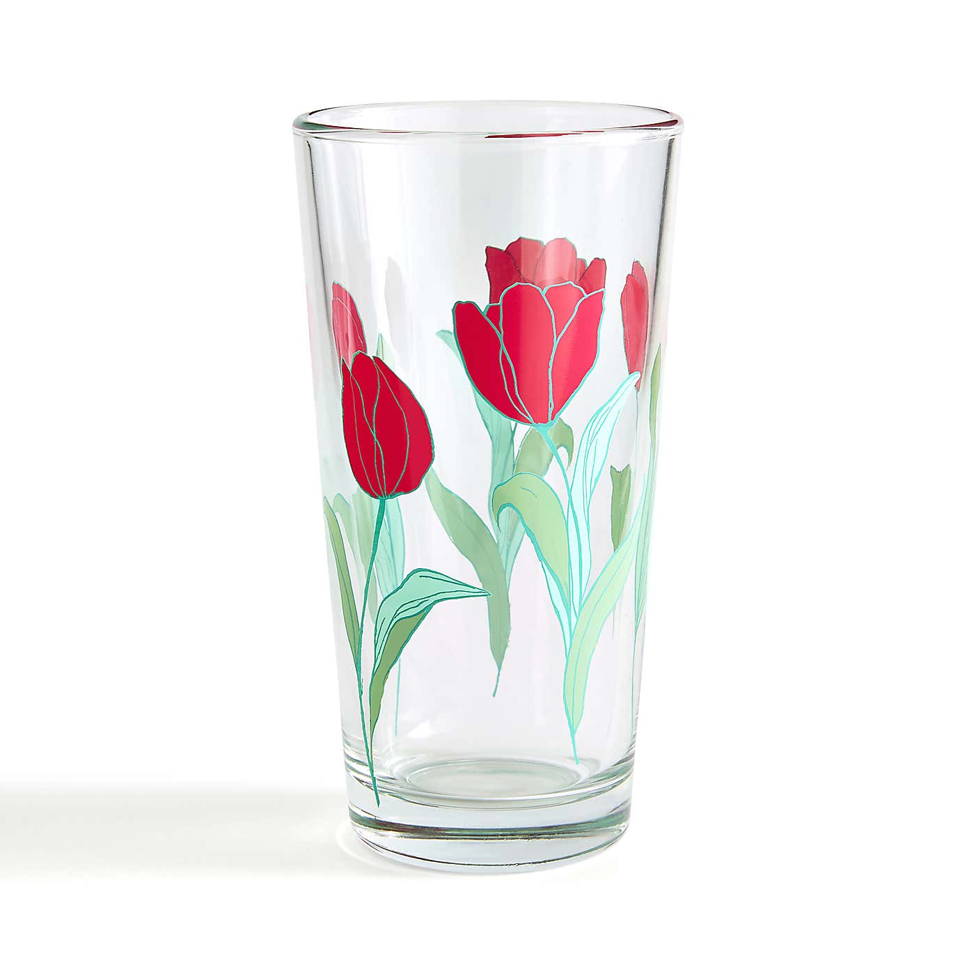 Magenta Tulip Decal Hi ball