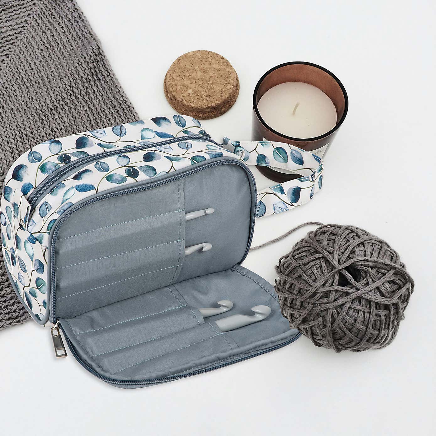 Hobby Gift Botanical Crochet Bag