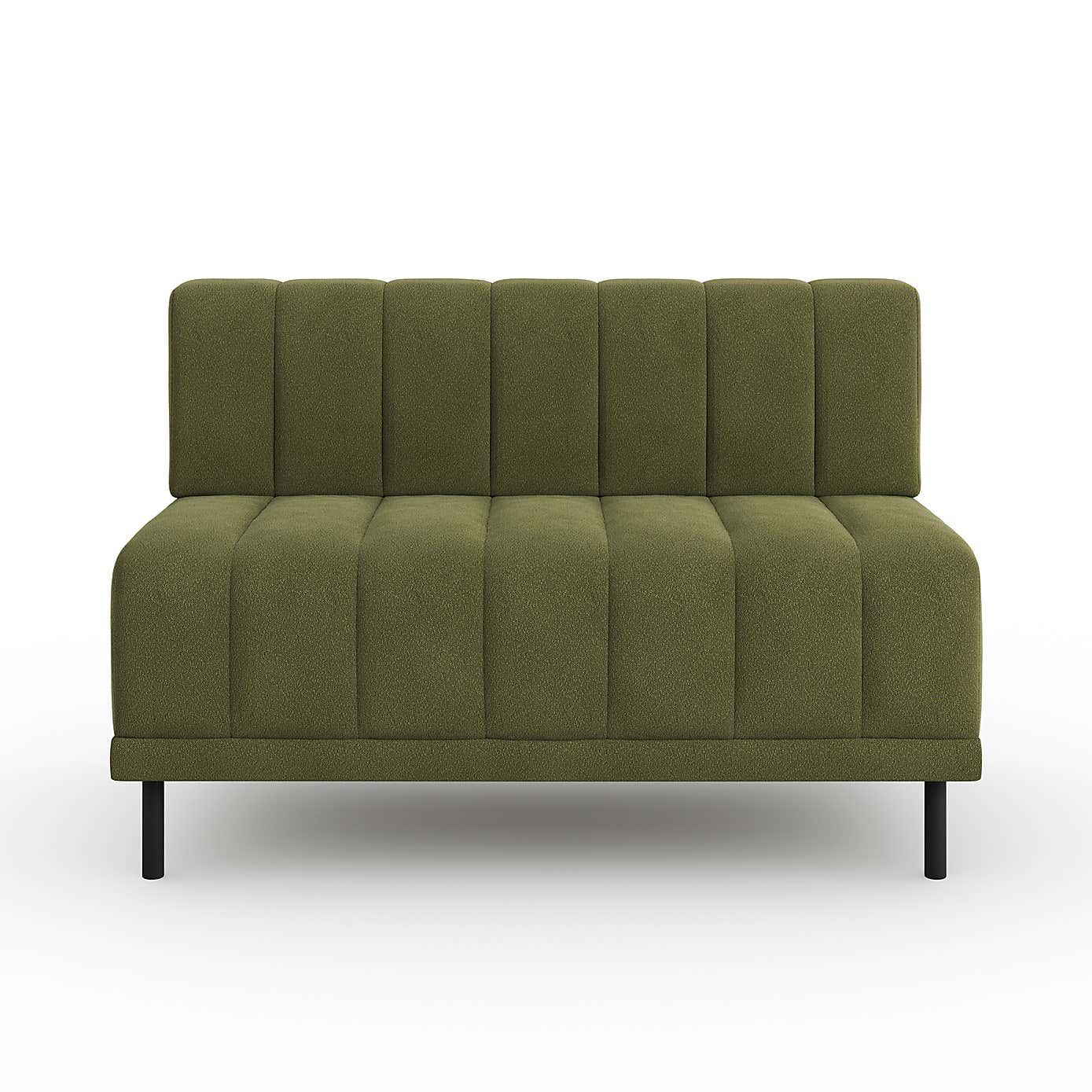 Amali Long Dining Bench, Boucle