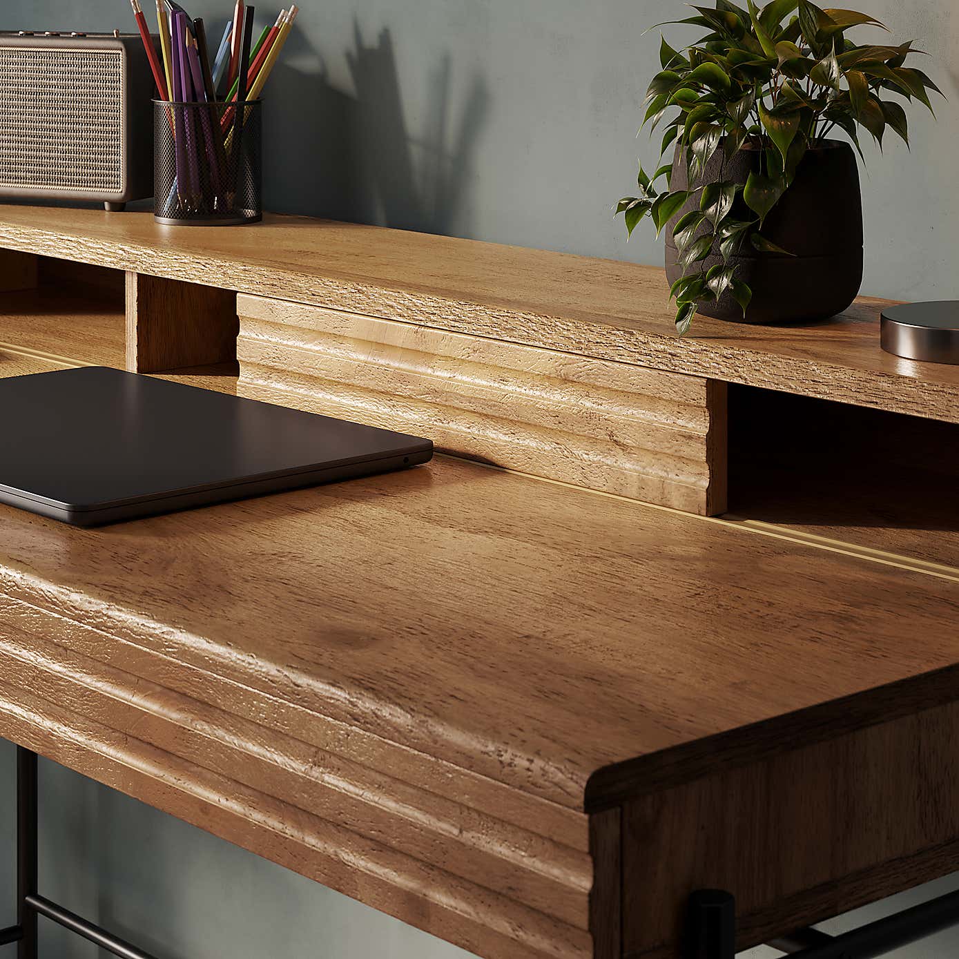 Bryant Wide Storage Desk