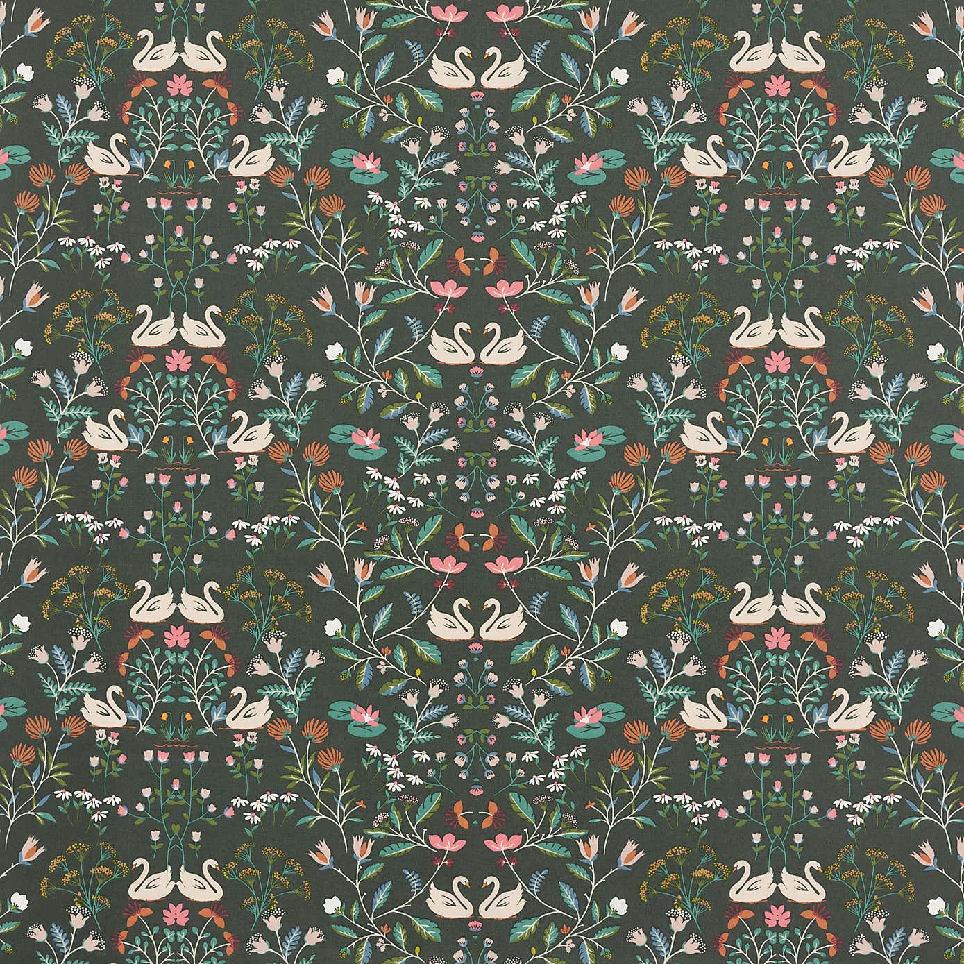 Swan Garden Green PVC