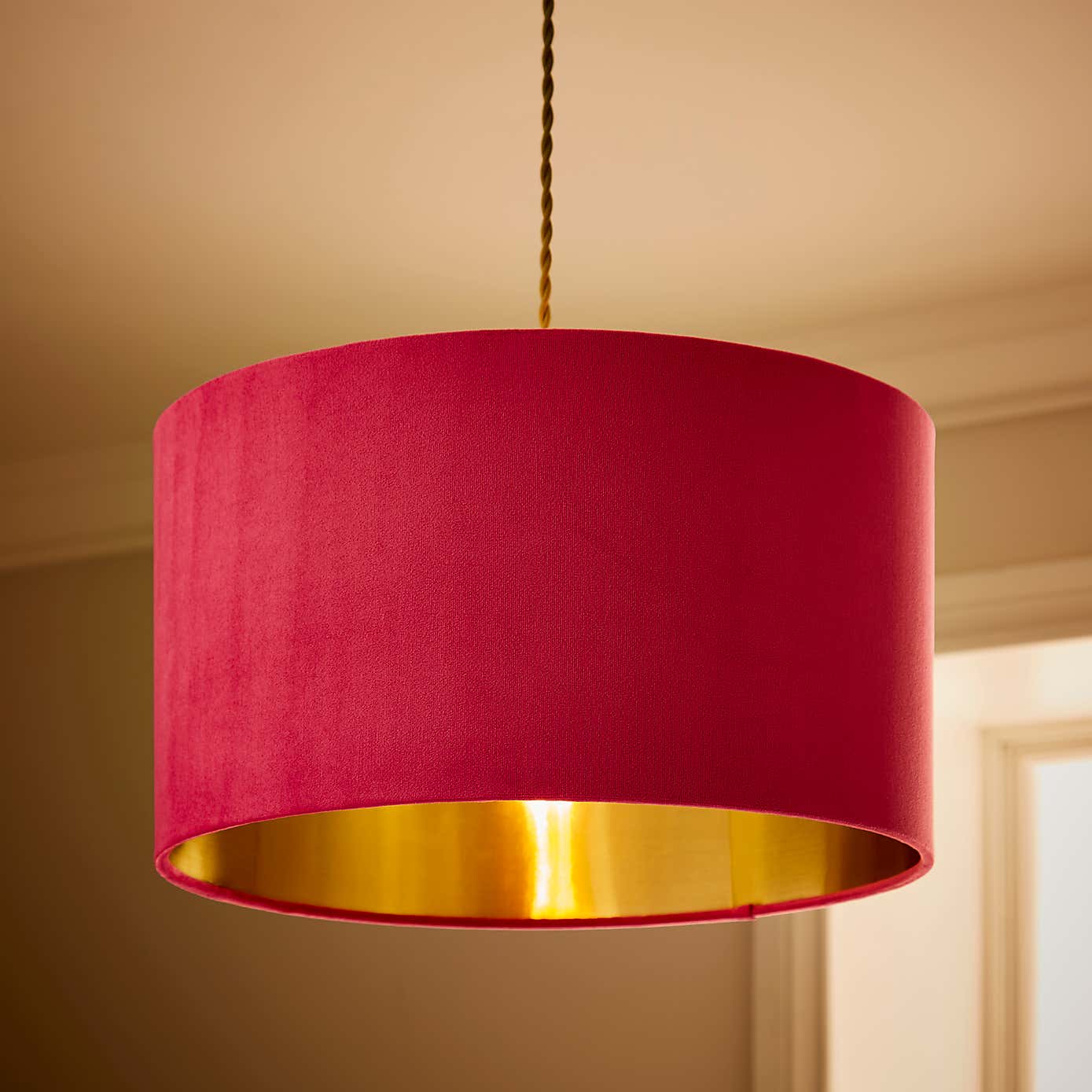 Nesa Velvet Drum Lamp Shade