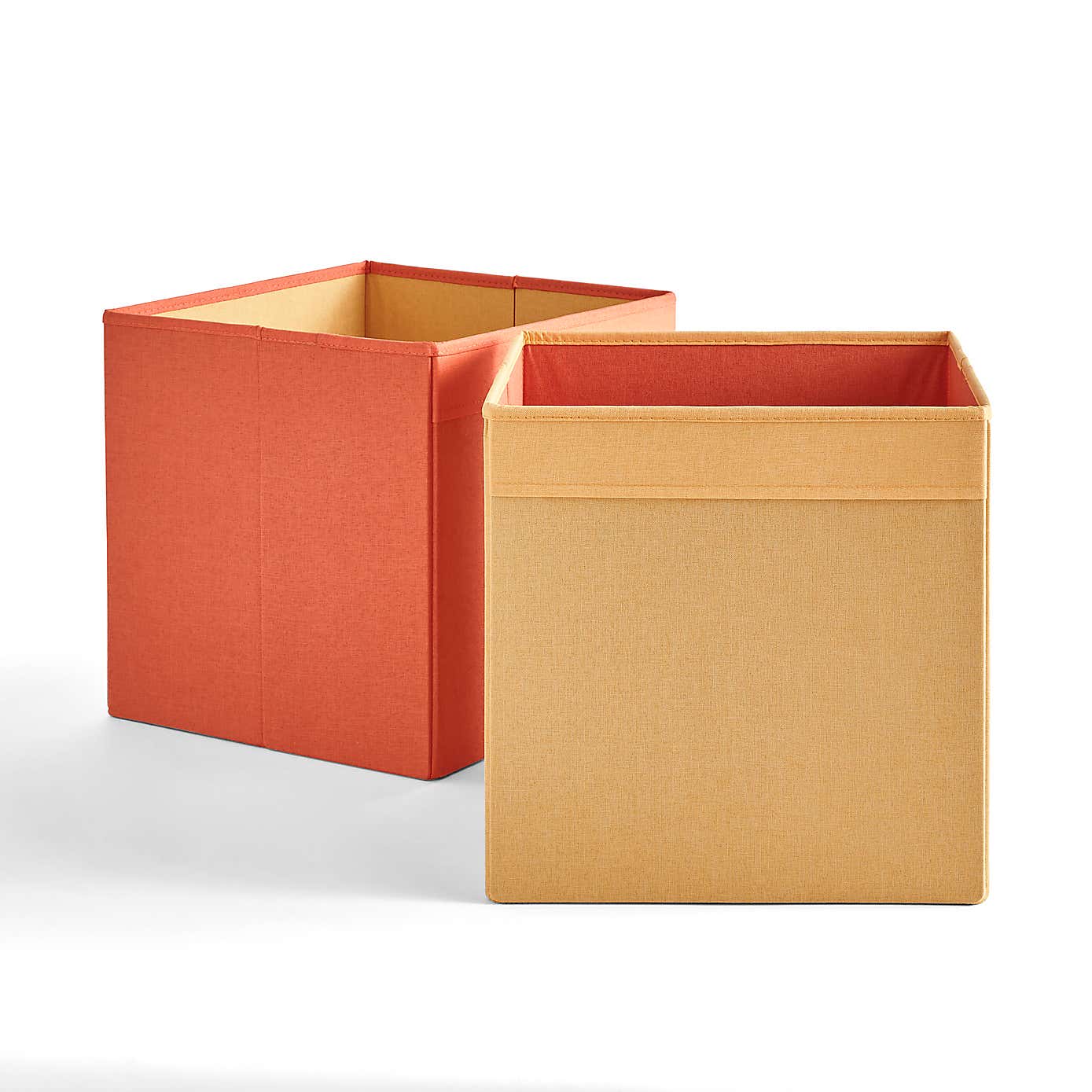 Set of 2 Kids Foldable Cube Storage