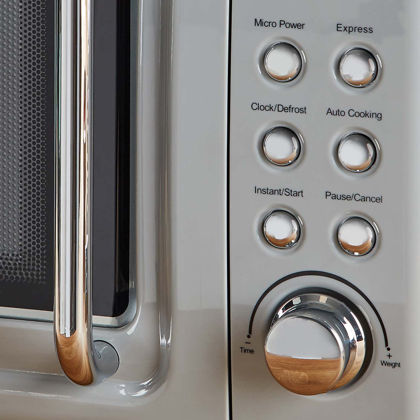 Retro 20L 800W Microwave, Grey