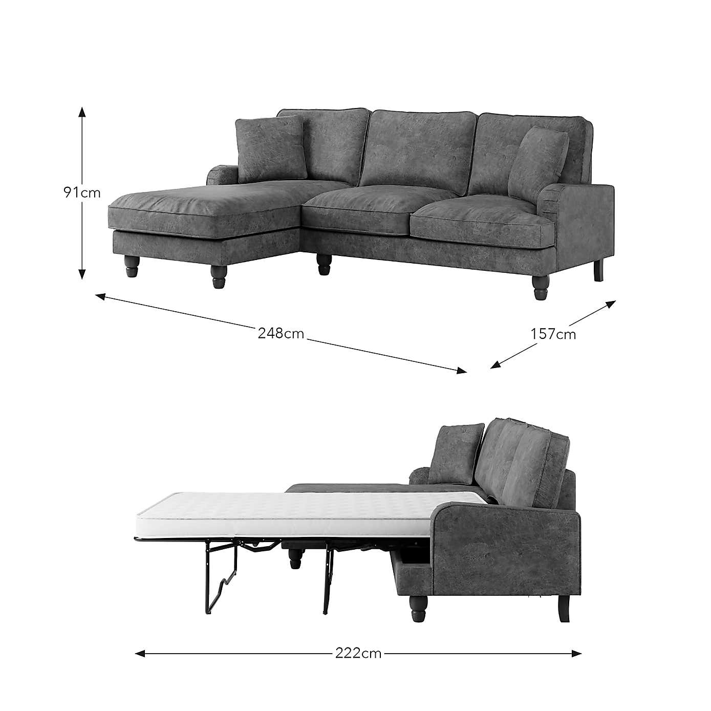 Relaxed Faux Leather Fabric Sample
