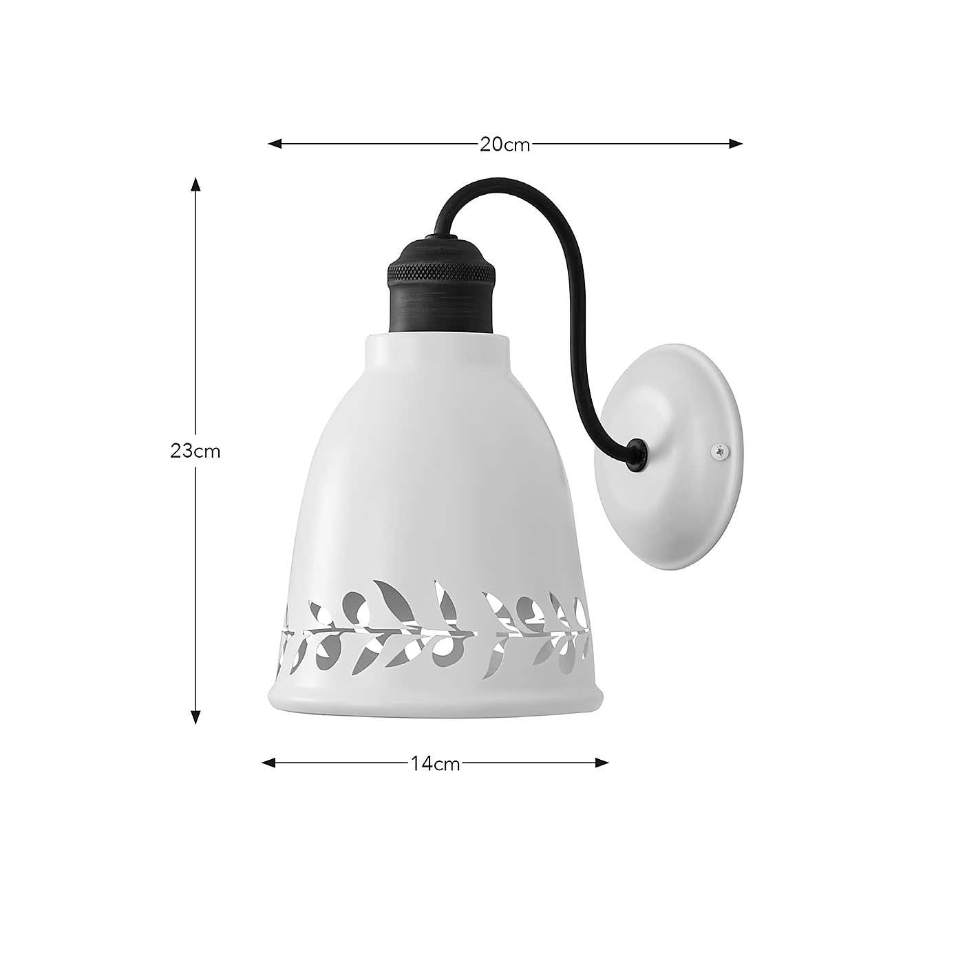 Churchgate Arthingworth Industrial Wall Light