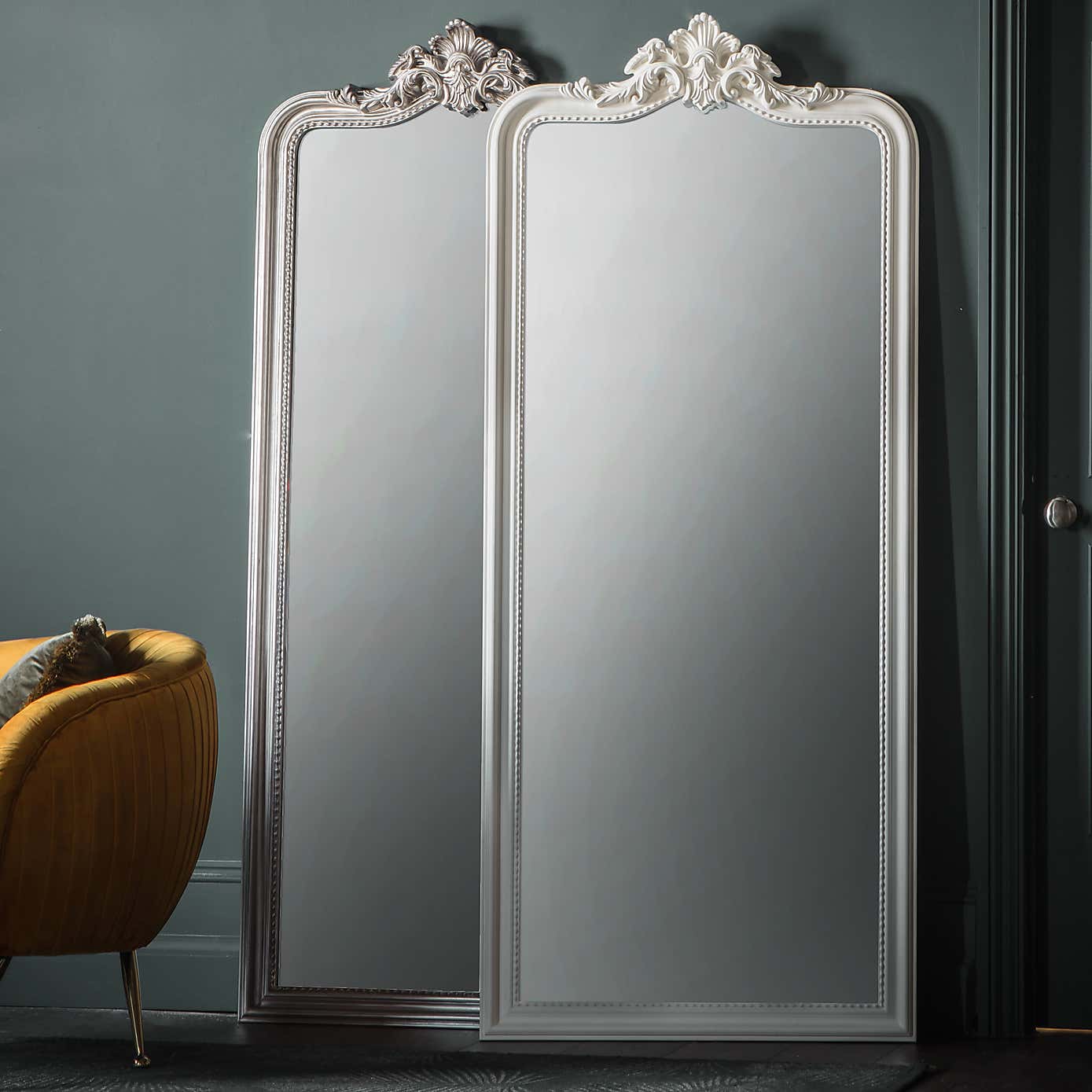 Sturbridge Arched Rectangle Full Length Leaner Mirror