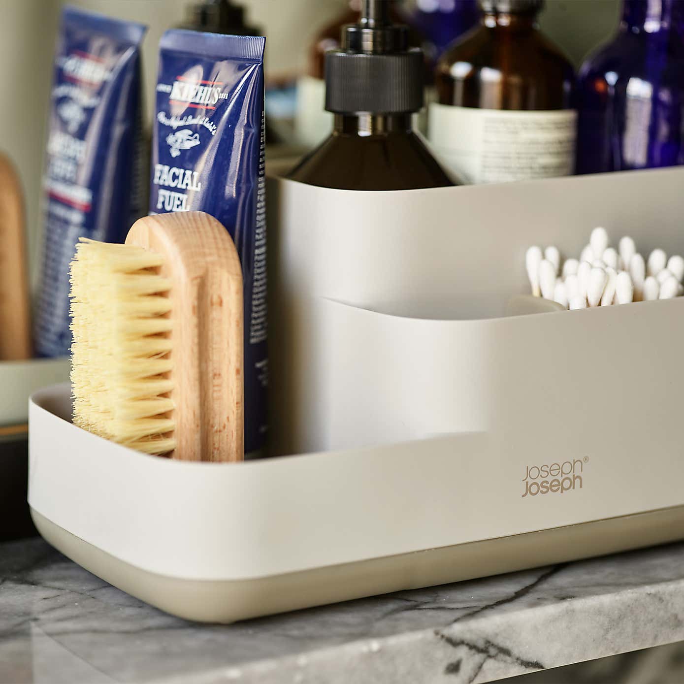 Joseph Joseph EasyStore Ecru Bathroom Caddy