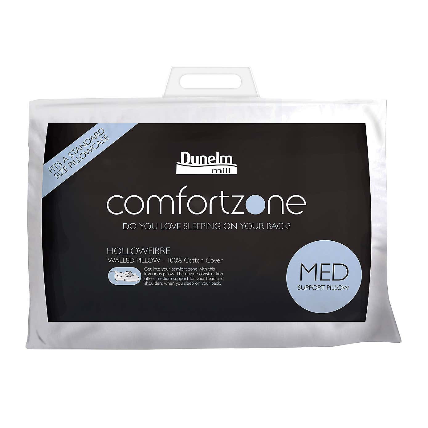 Comfortzone Back Sleeper Box Pillow