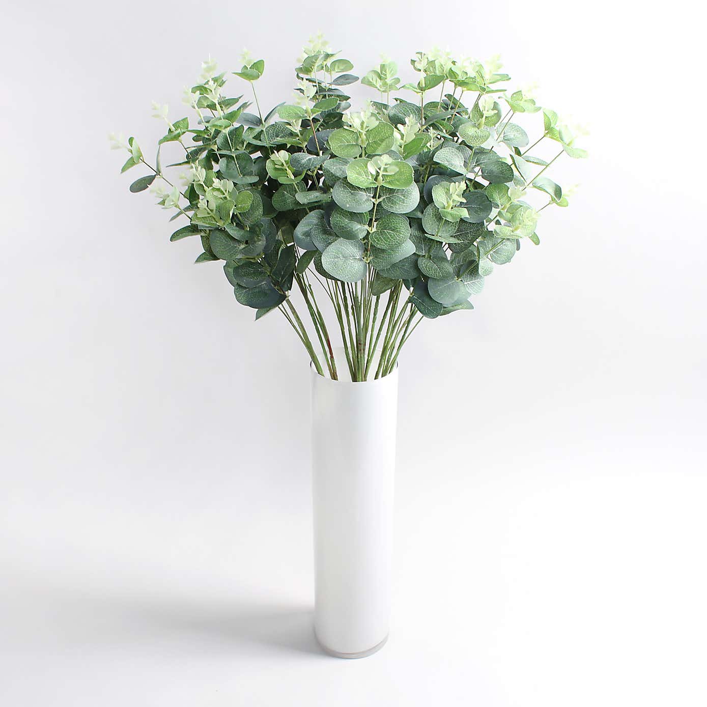 Artificial Green Eucalyptus Stem