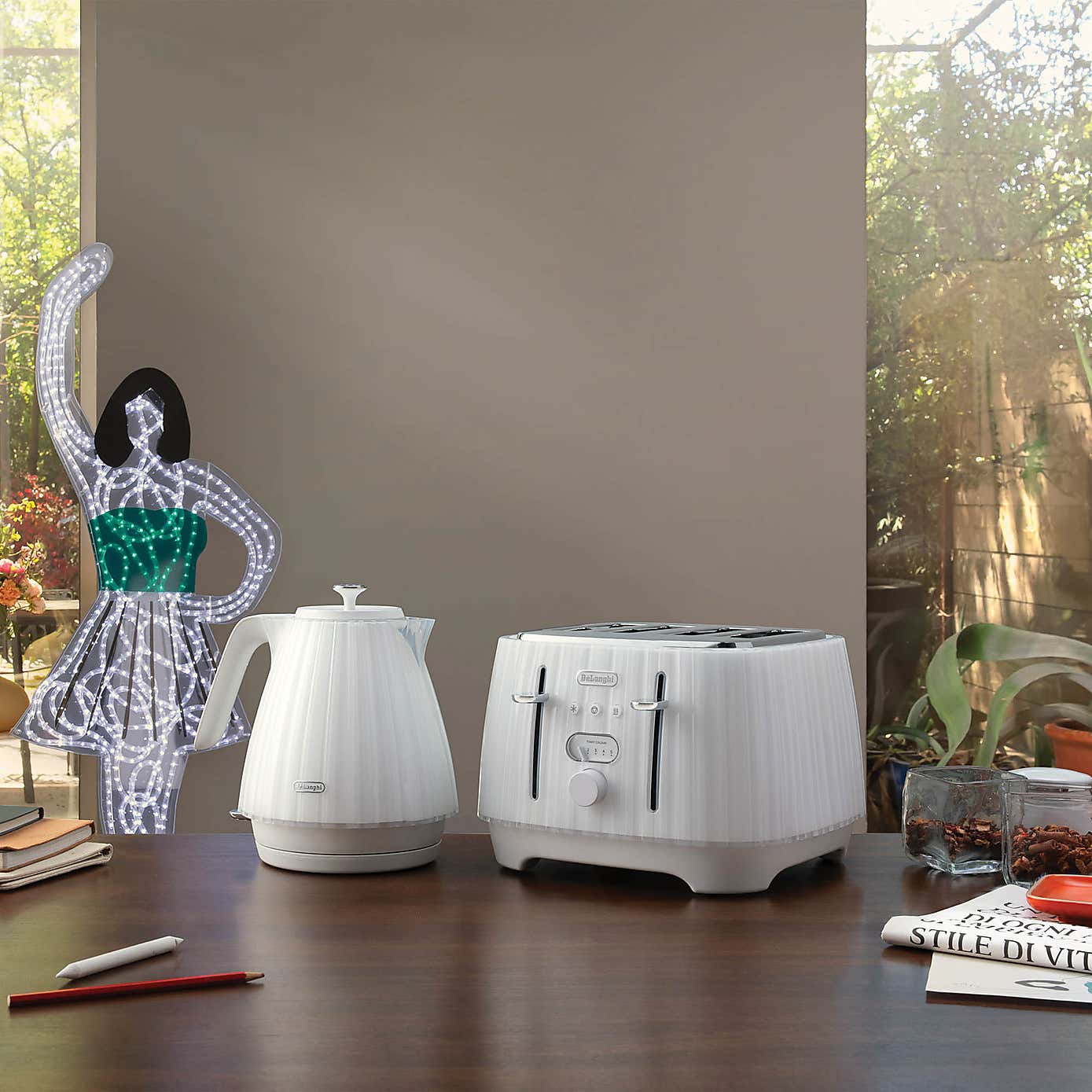 Delonghi 4 Slice Ballerina Toaster