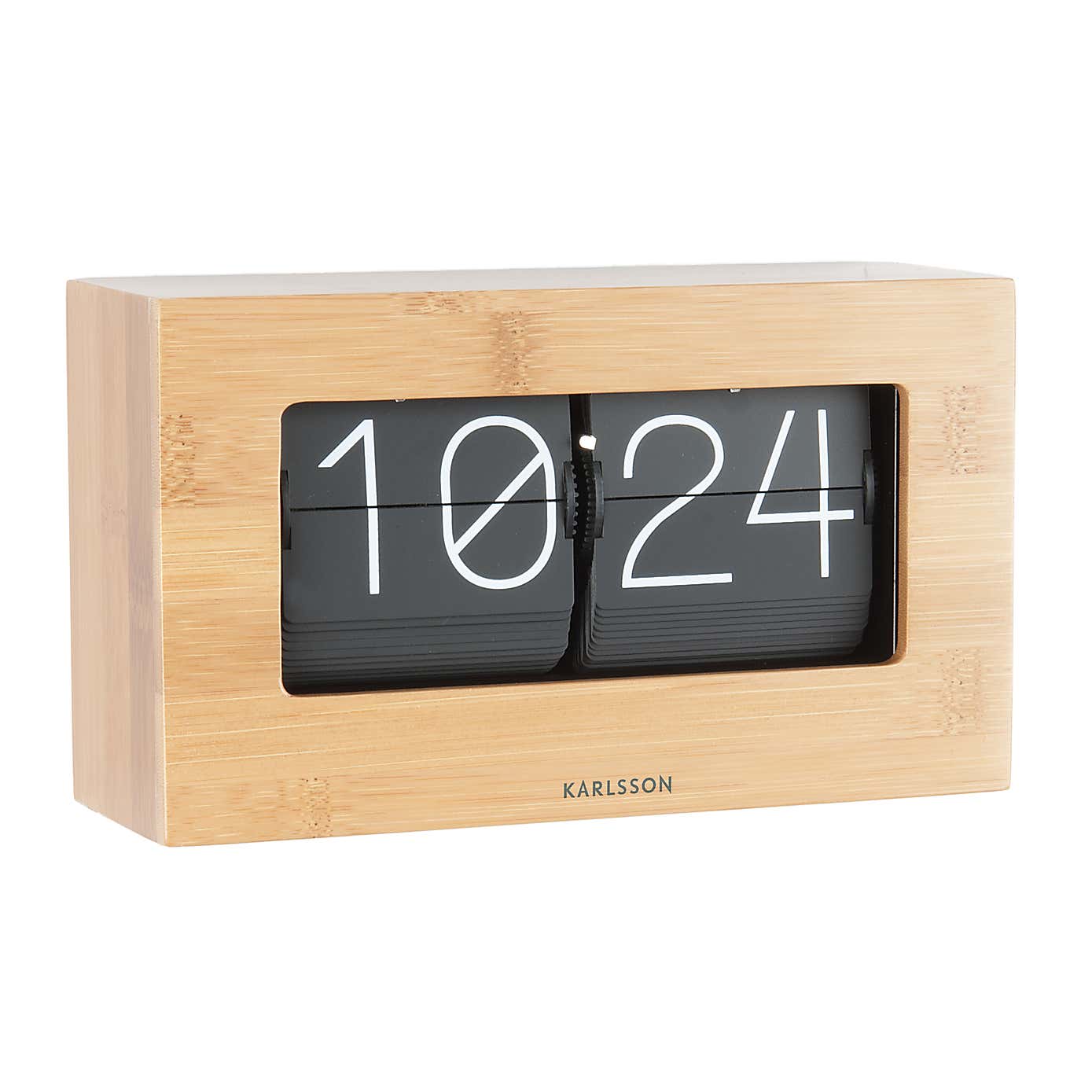 Karlsson Boxed Flip Mantel Clock