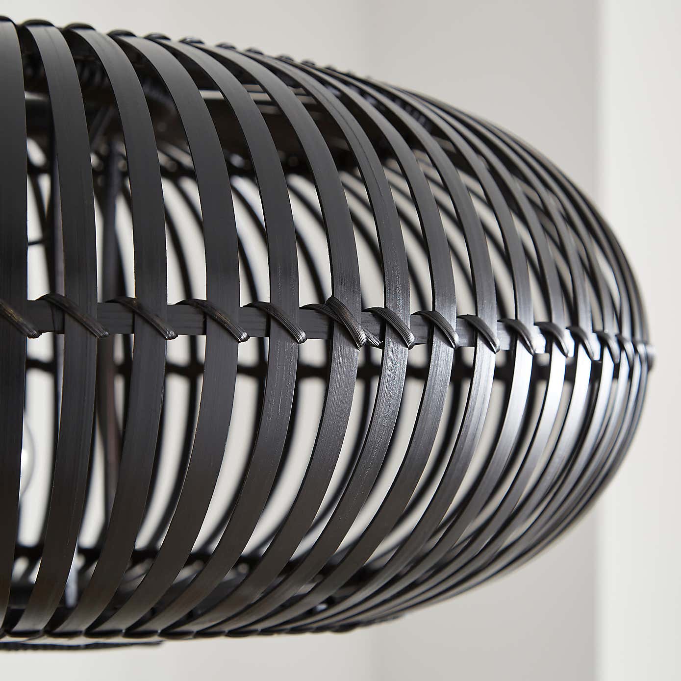 Abrielle Bamboo Easy Fit Pendant Shade