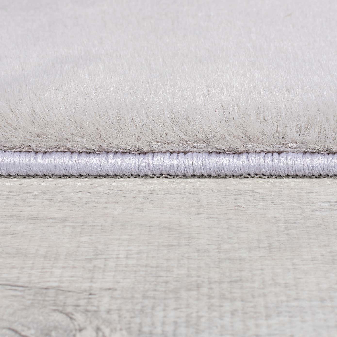 Neve Abstract Faux Fur Wave Rug