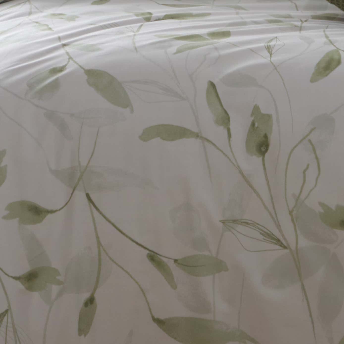 Drift Home Eliza Green Duvet Cover and Pillowcase Set