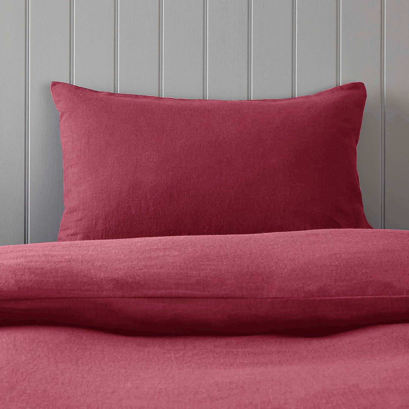Soft & Cosy Brushed Cotton Standard Pillowcase Pair