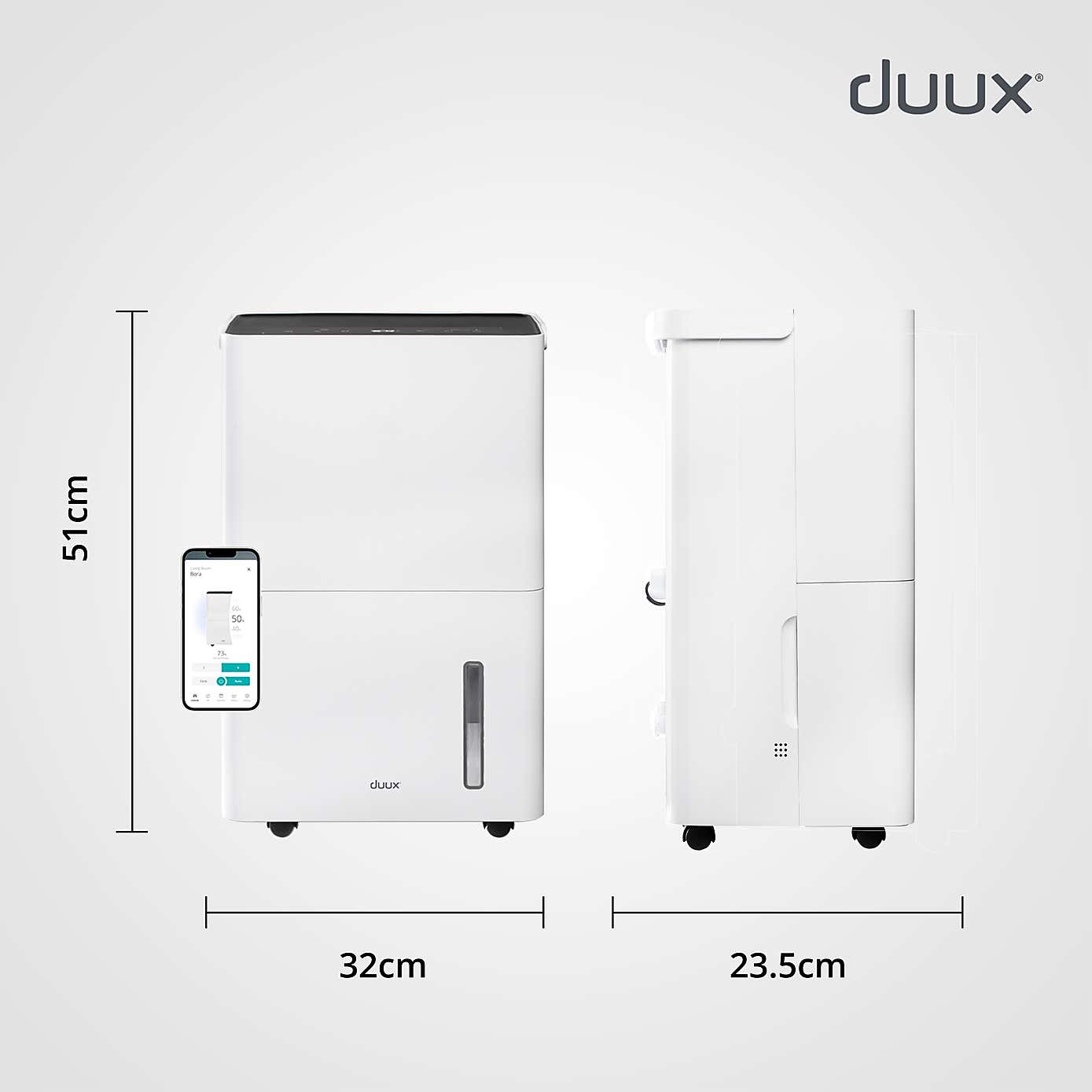 Duux Bora Smart Dehumidifier